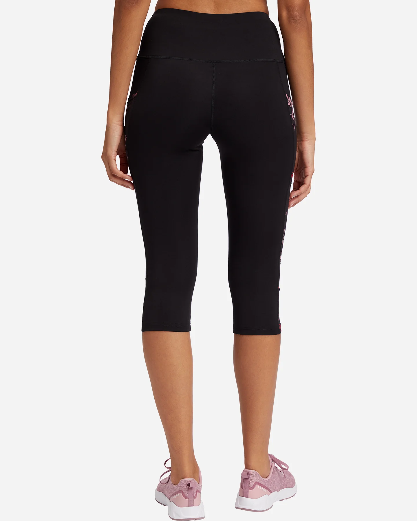 LEGGINGS ENERGETICS KAYLA 3/4 W NERO AOP ROSSO - Image 38