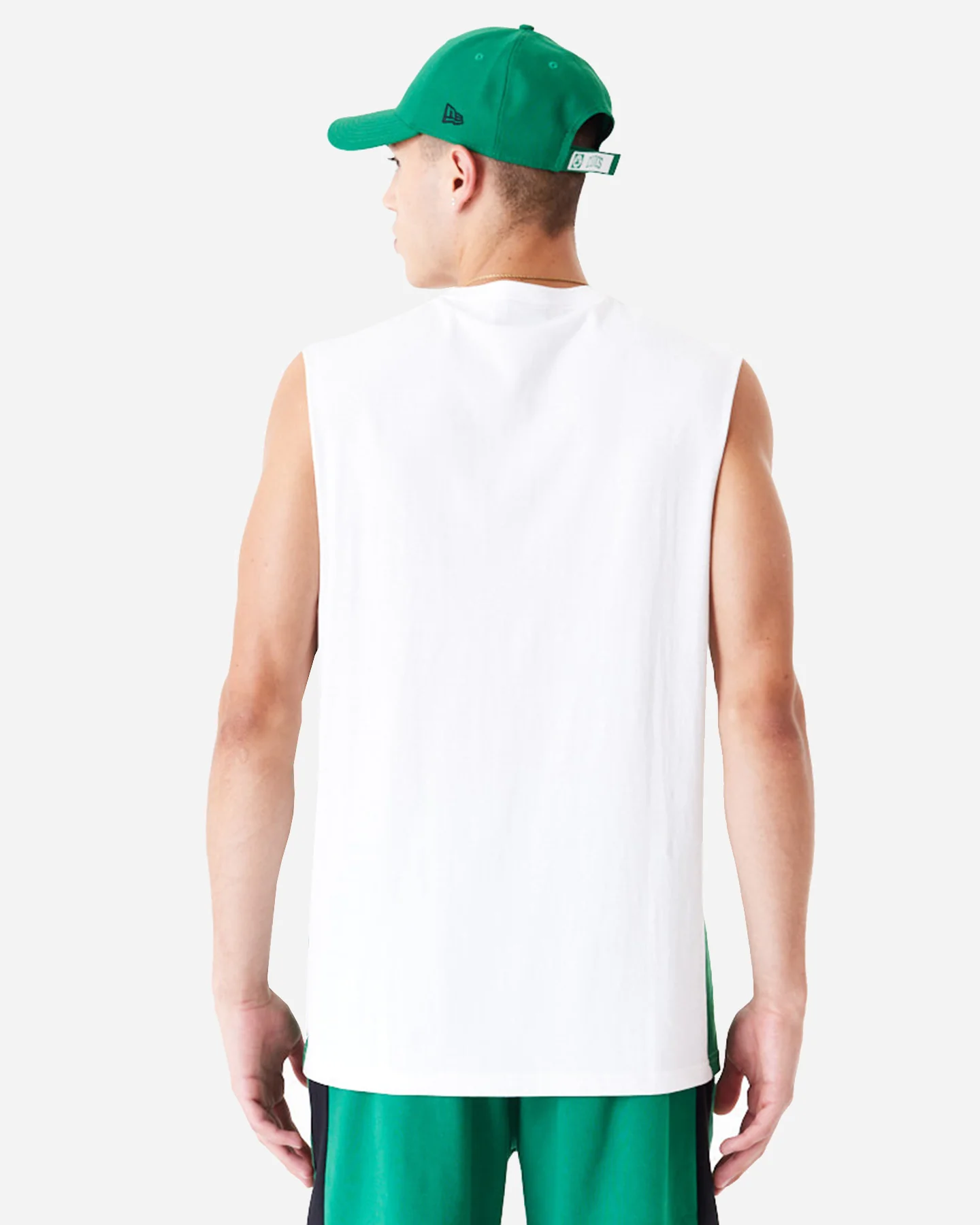 MAGLIA BASKET NEW ERA BIG LOGO BOSTON CELTICS M - Image 2