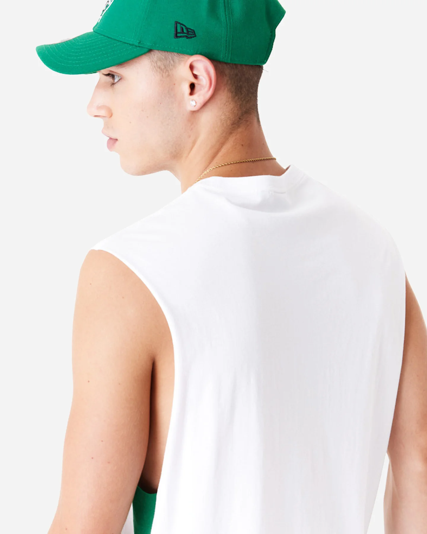 MAGLIA BASKET NEW ERA BIG LOGO BOSTON CELTICS M - Image 5
