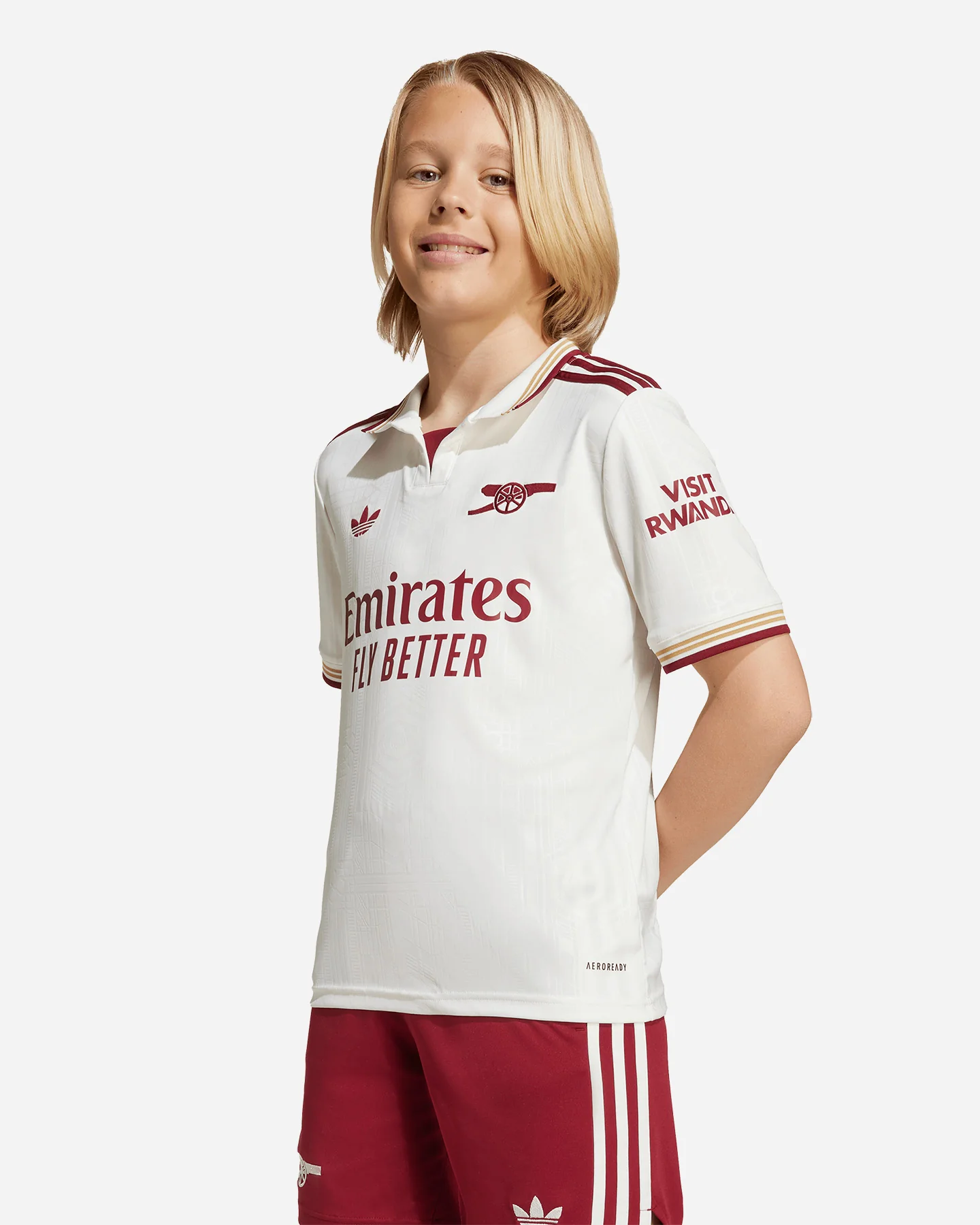 MAGLIA CALCIO UFFICIALE ADIDAS ARSENAL THIRD 25-26 JR - Image 3