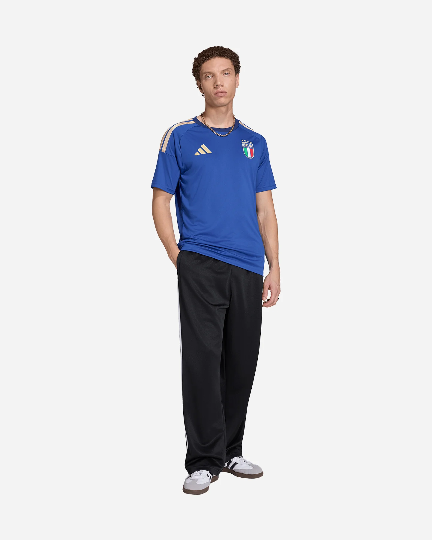 MAGLIA CALCIO UFFICIALE ADIDAS ITALIA 26 HOME FAN M - Image 3