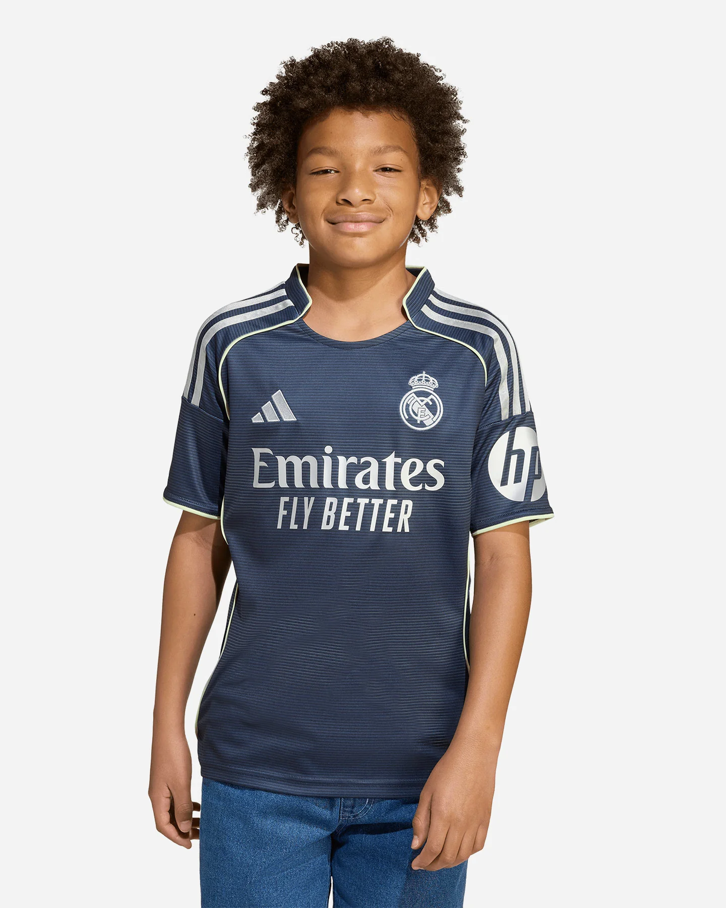MAGLIA CALCIO UFFICIALE ADIDAS REAL MADRID AWAY 25-26 JR - Image 3