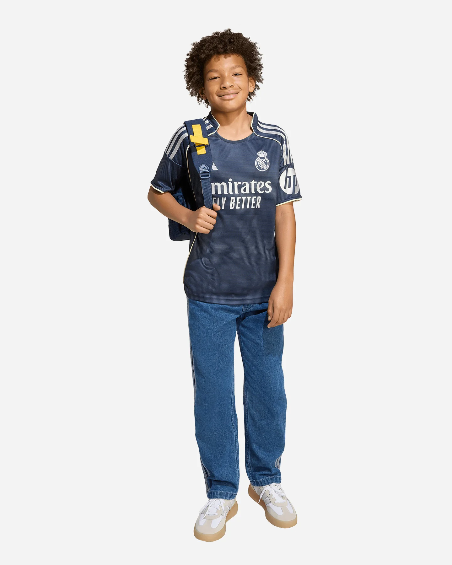 MAGLIA CALCIO UFFICIALE ADIDAS REAL MADRID AWAY 25-26 JR - Image 5