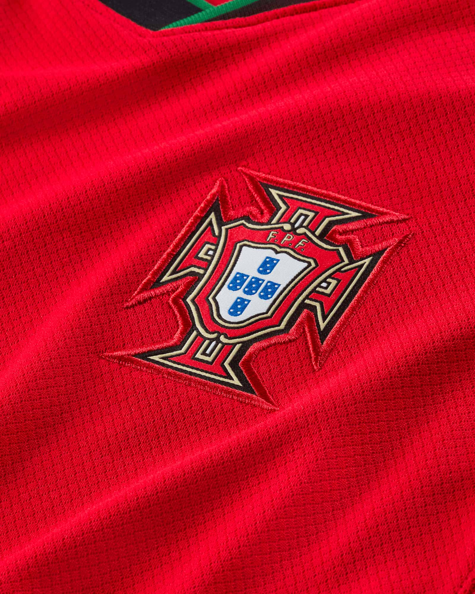 MAGLIA CALCIO UFFICIALE NIKE DRI FIT PORTOGALLO HOME 23-24 JR - Image 6