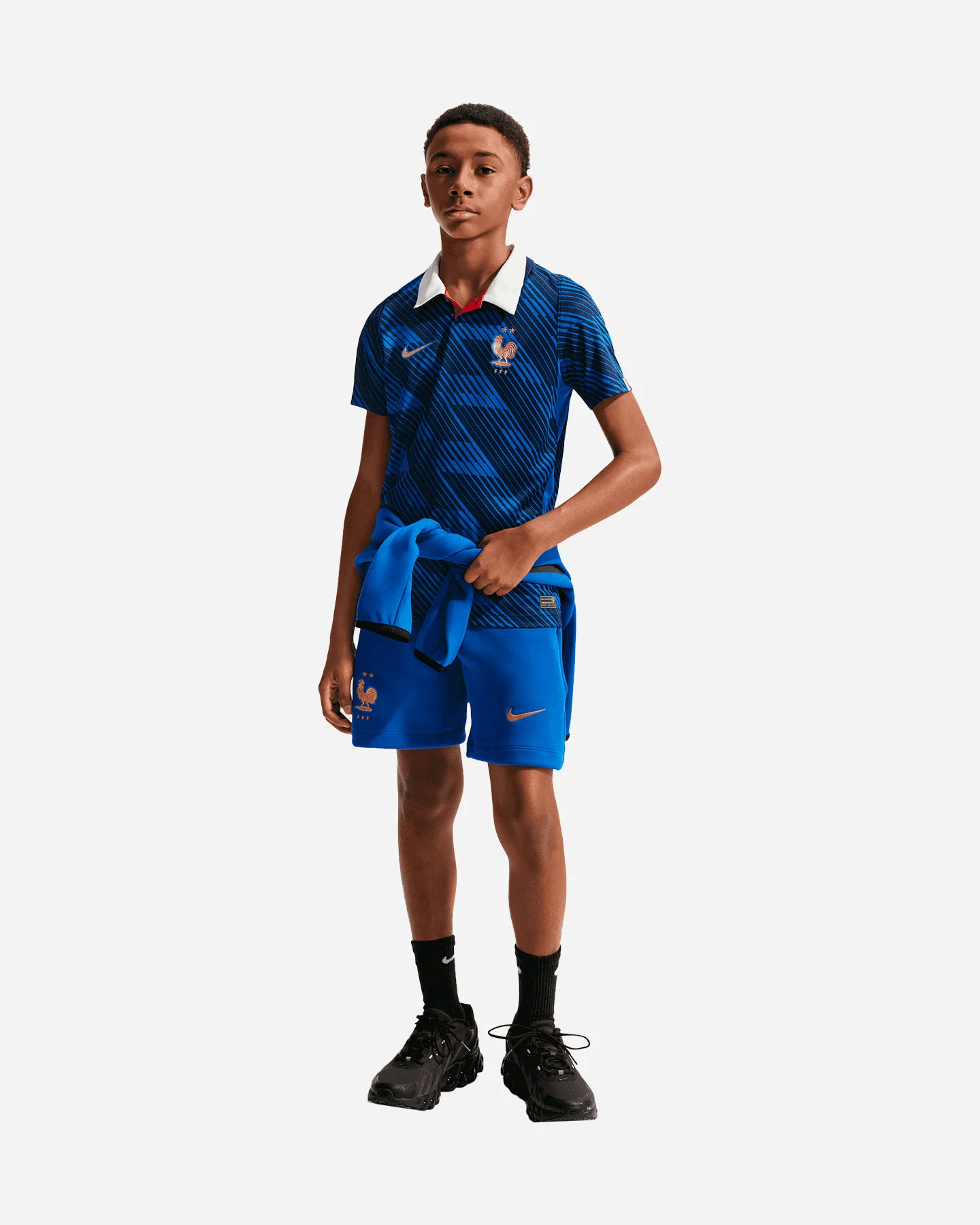 MAGLIA CALCIO UFFICIALE NIKE FRANCIA HOME 26 STADIUM JR - Image 5