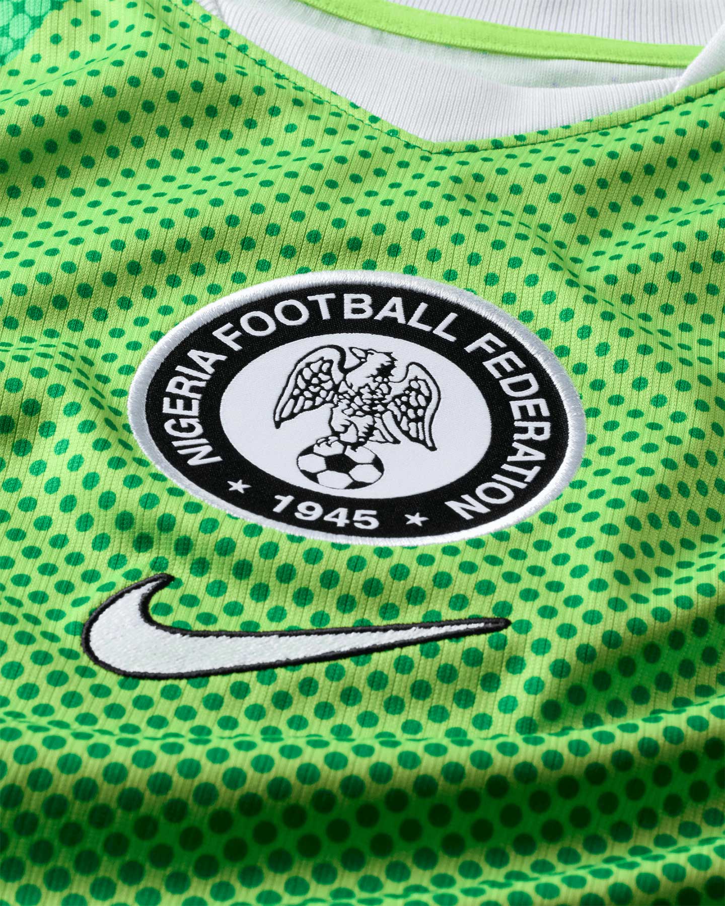 MAGLIA CALCIO UFFICIALE NIKE NIGERIA HOME 26 STADIUM M - Image 5