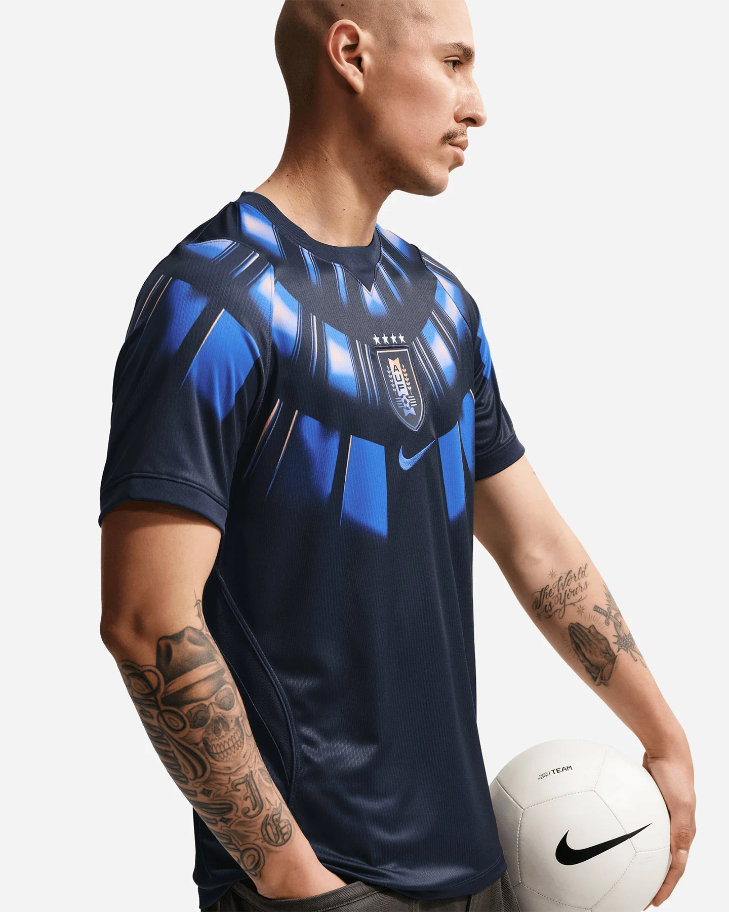 MAGLIA CALCIO UFFICIALE NIKE URUGUAY AWAY 26 STADIUM M - Image 5