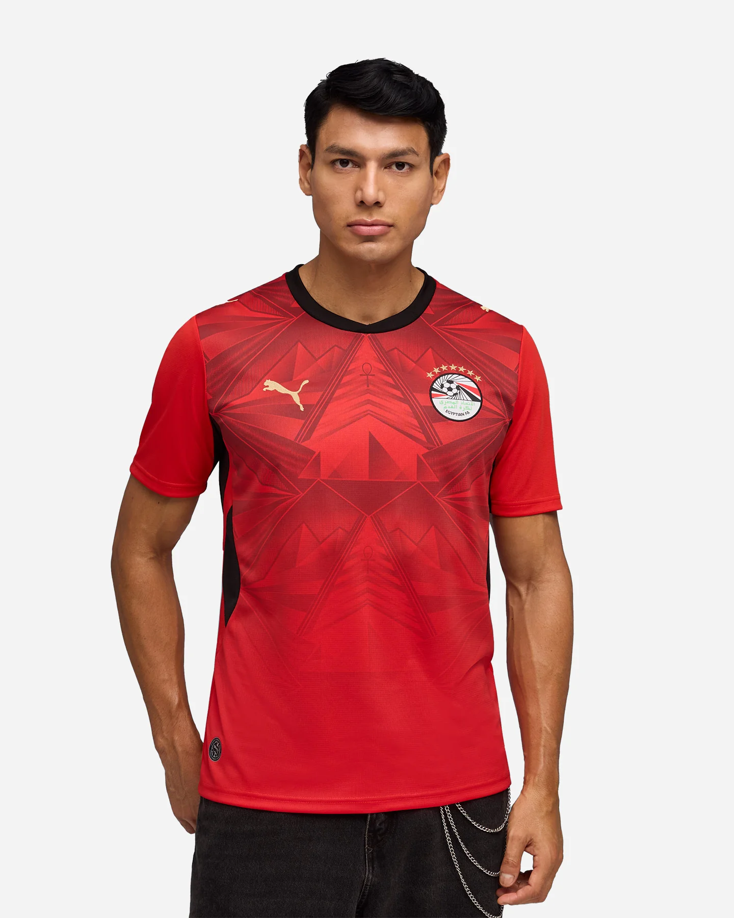 MAGLIA CALCIO UFFICIALE PUMA EGITTO HOME 26 M - Image 4