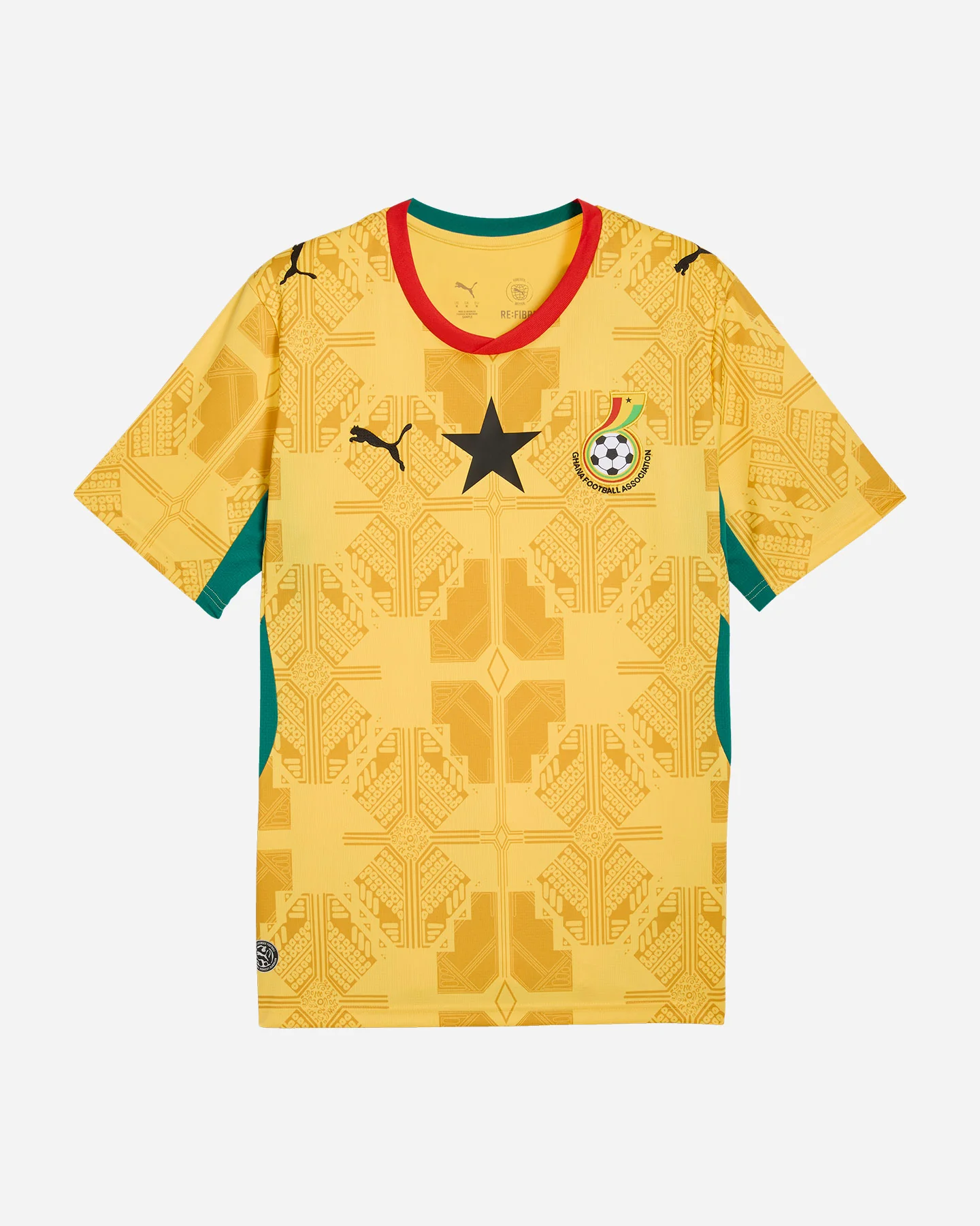 MAGLIA CALCIO UFFICIALE PUMA GHANA AWAY 26 M