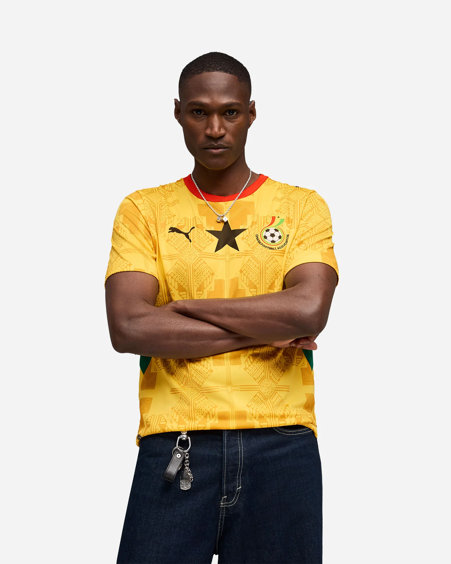 MAGLIA CALCIO UFFICIALE PUMA GHANA AWAY 26 M - Image 4