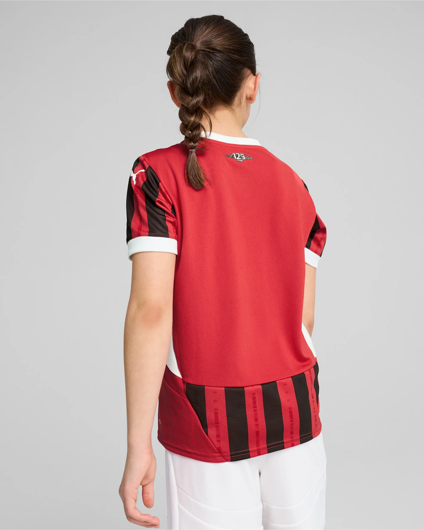 MAGLIA CALCIO UFFICIALE PUMA MILAN HOME 24-25 JR - Image 4