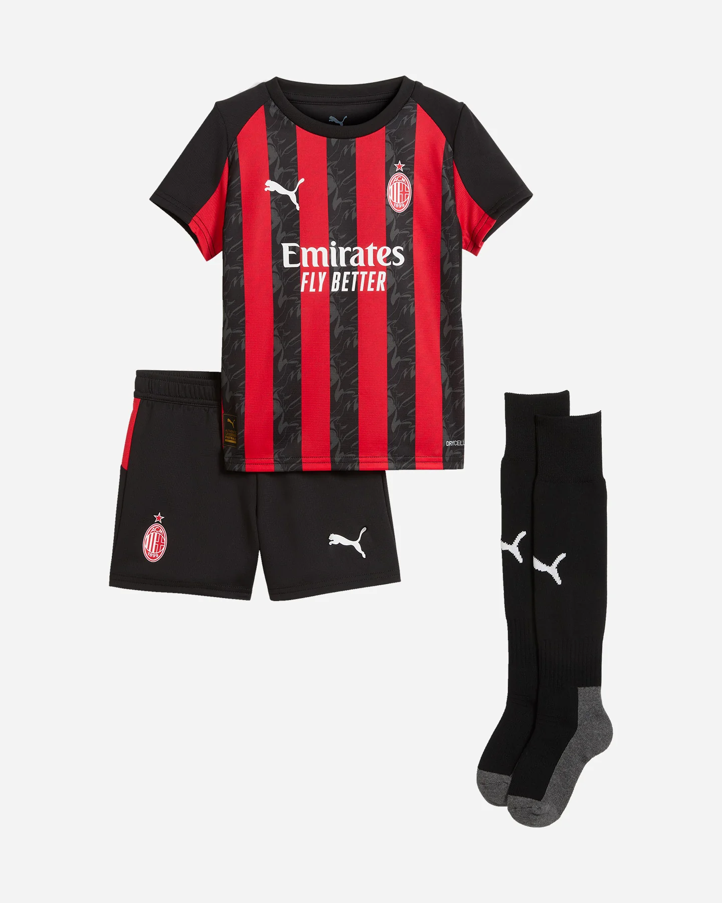 MAGLIA CALCIO UFFICIALE PUMA MILAN HOME 25-26 JR