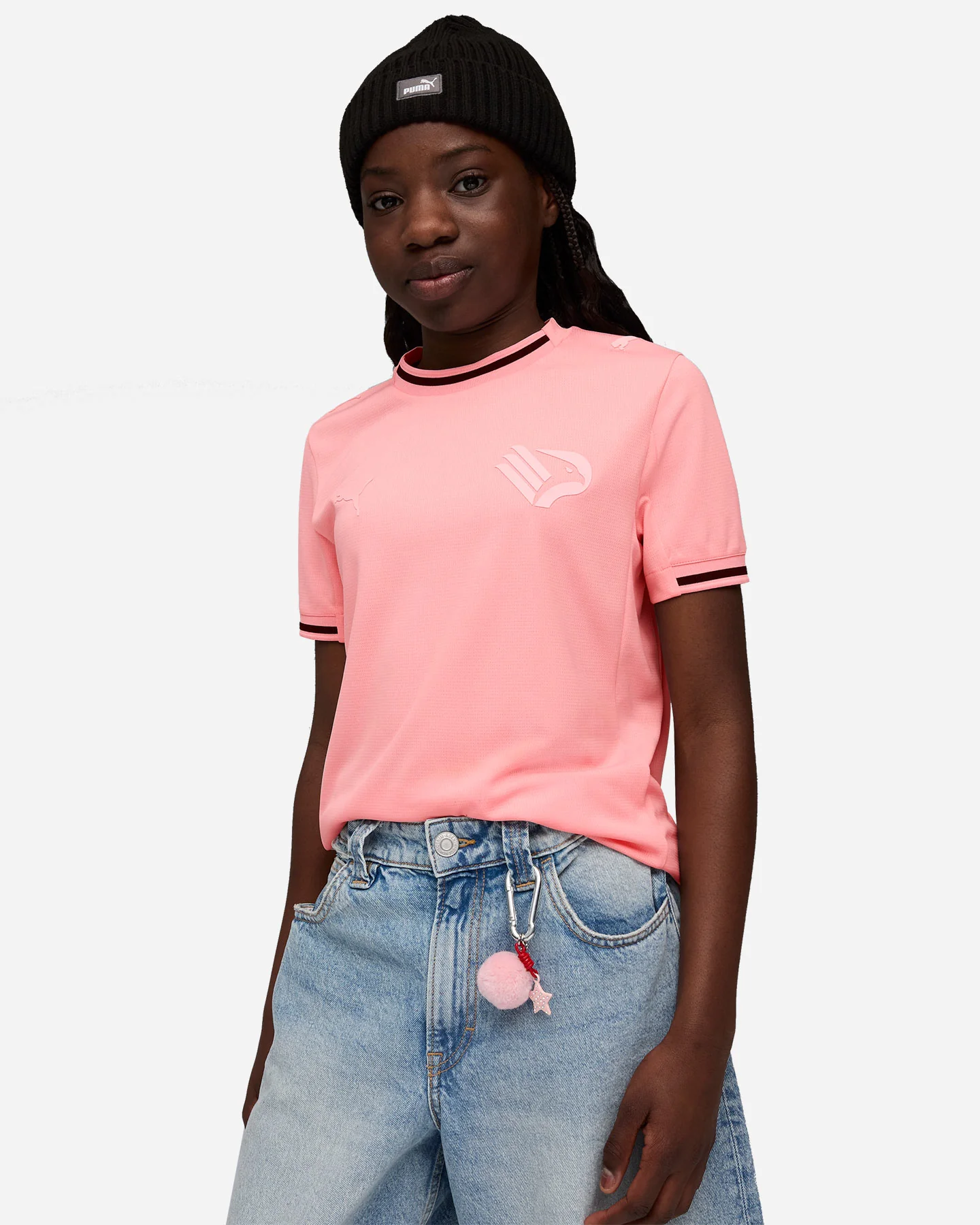 MAGLIA CALCIO UFFICIALE PUMA PALERMO HOME 25-26 JR - Image 3