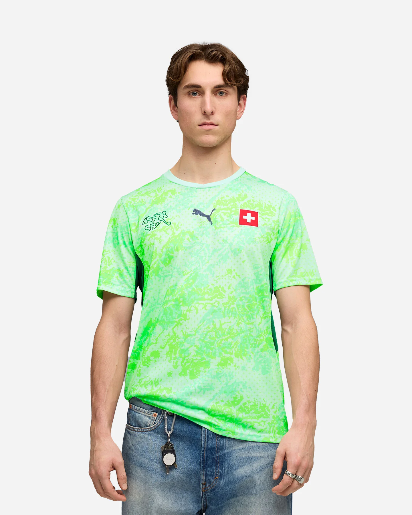 MAGLIA CALCIO UFFICIALE PUMA SVIZZERA AWAY 26 M - Image 4