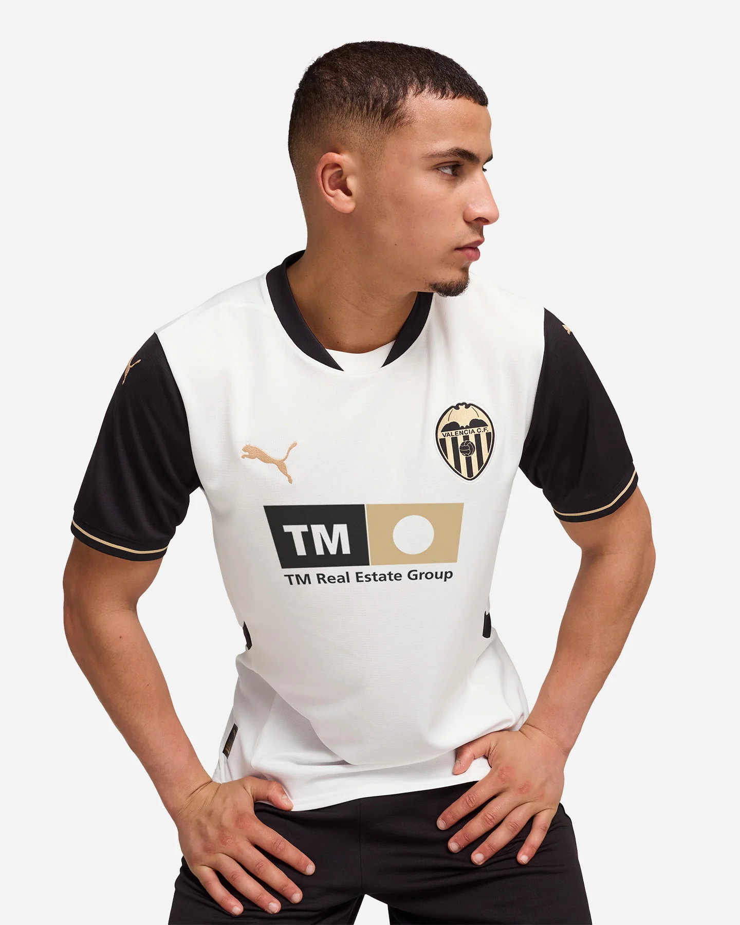 MAGLIA CALCIO UFFICIALE PUMA VALENCIA HOME REPLICA M - Image 3