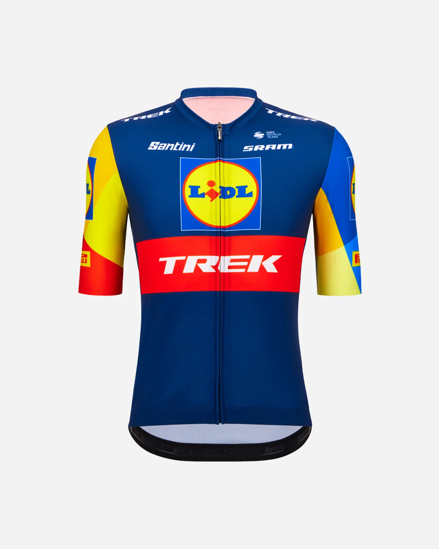 MAGLIA CICLISMO SANTINI LIDL TREK FAN LINE M