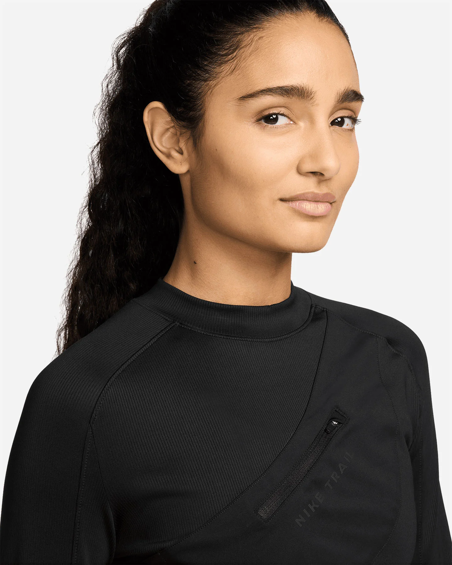 MAGLIA RUNNING NIKE TRAIL CROPPED W - Image 4