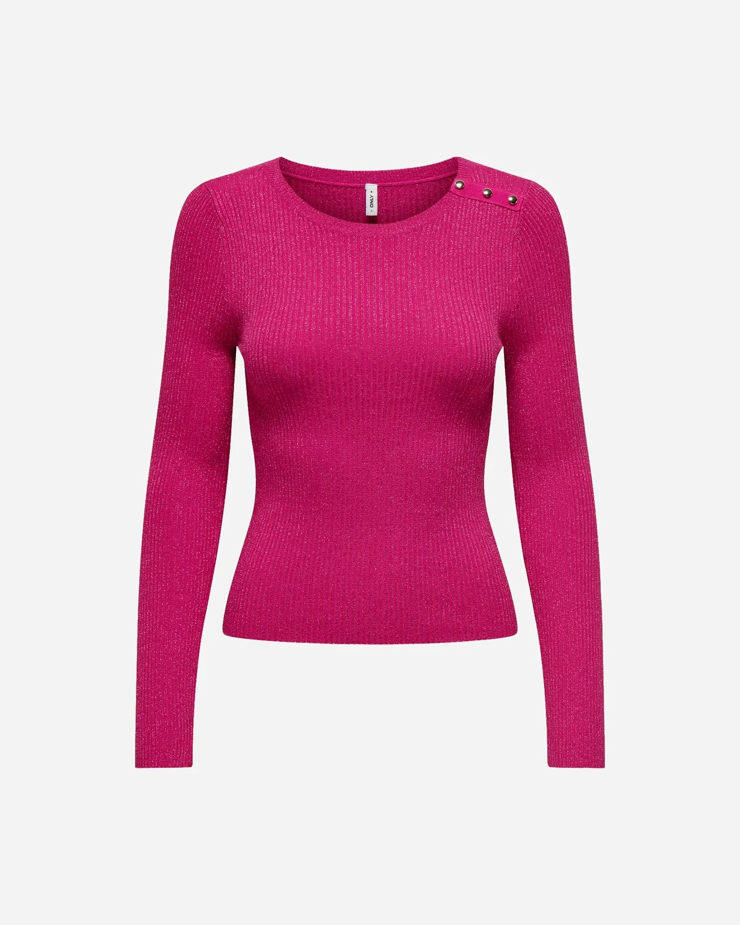 MAGLIONE ONLY MILLE GLITTER BUTTON W