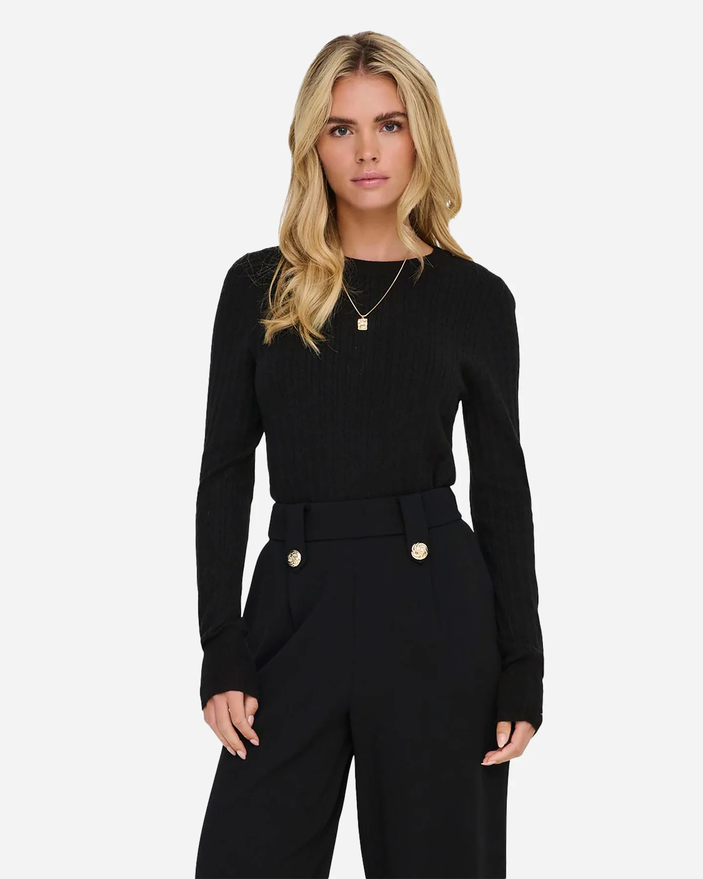 MAGLIONE ONLY TRECCE W - Image 3
