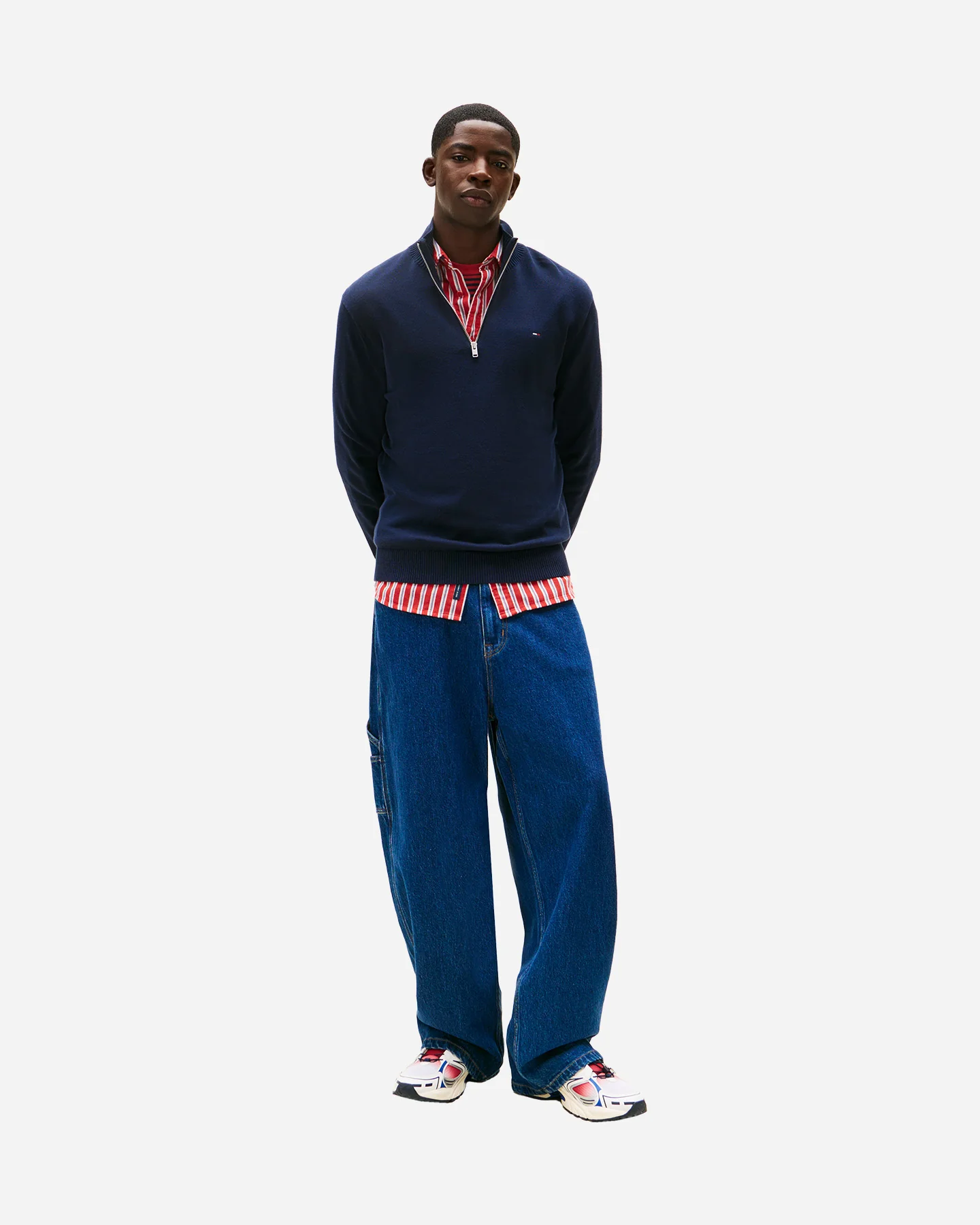 MAGLIONE TOMMY HILFIGER ZIP ESSENTIAL M - Image 3
