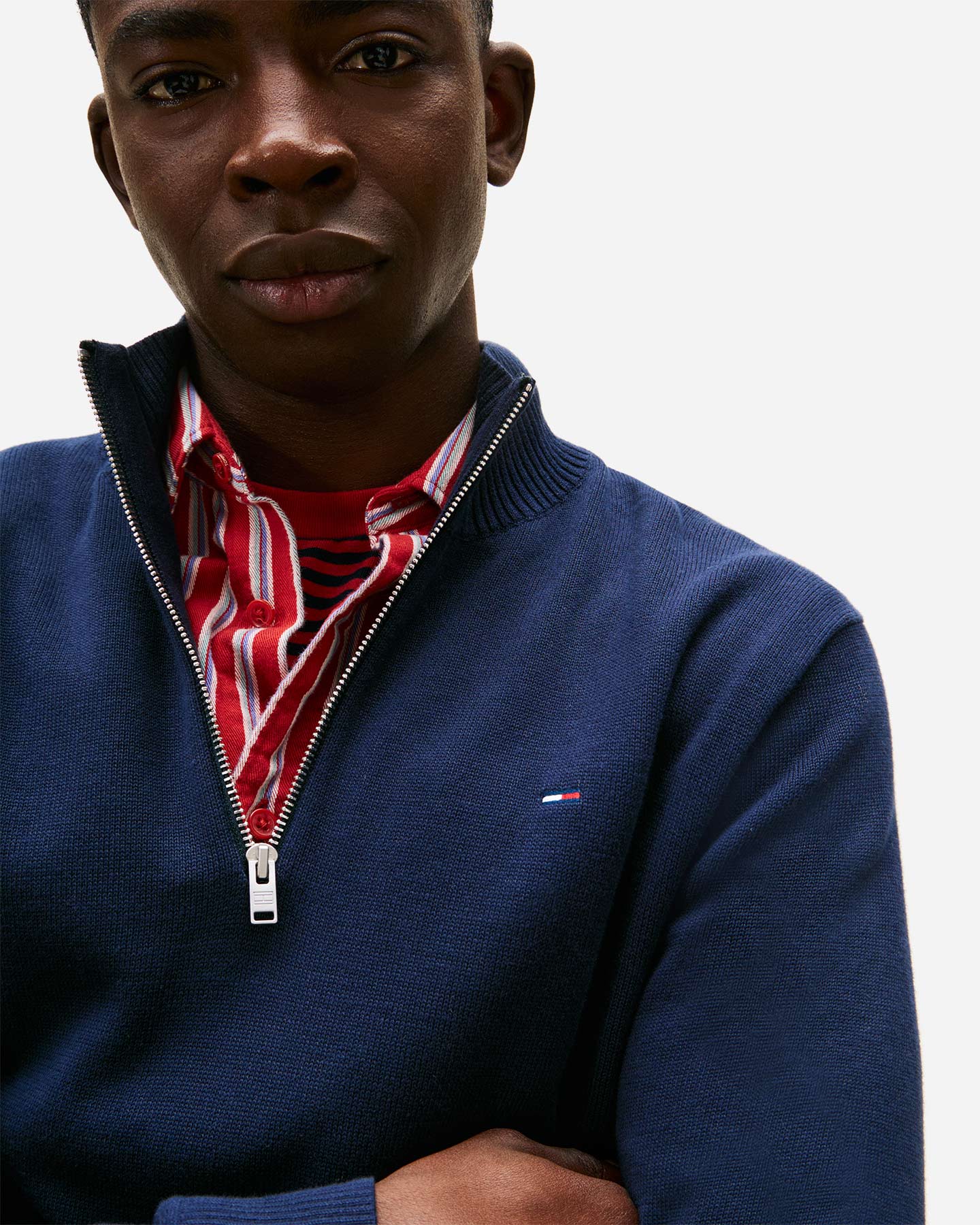 MAGLIONE TOMMY HILFIGER ZIP ESSENTIAL M - Image 5