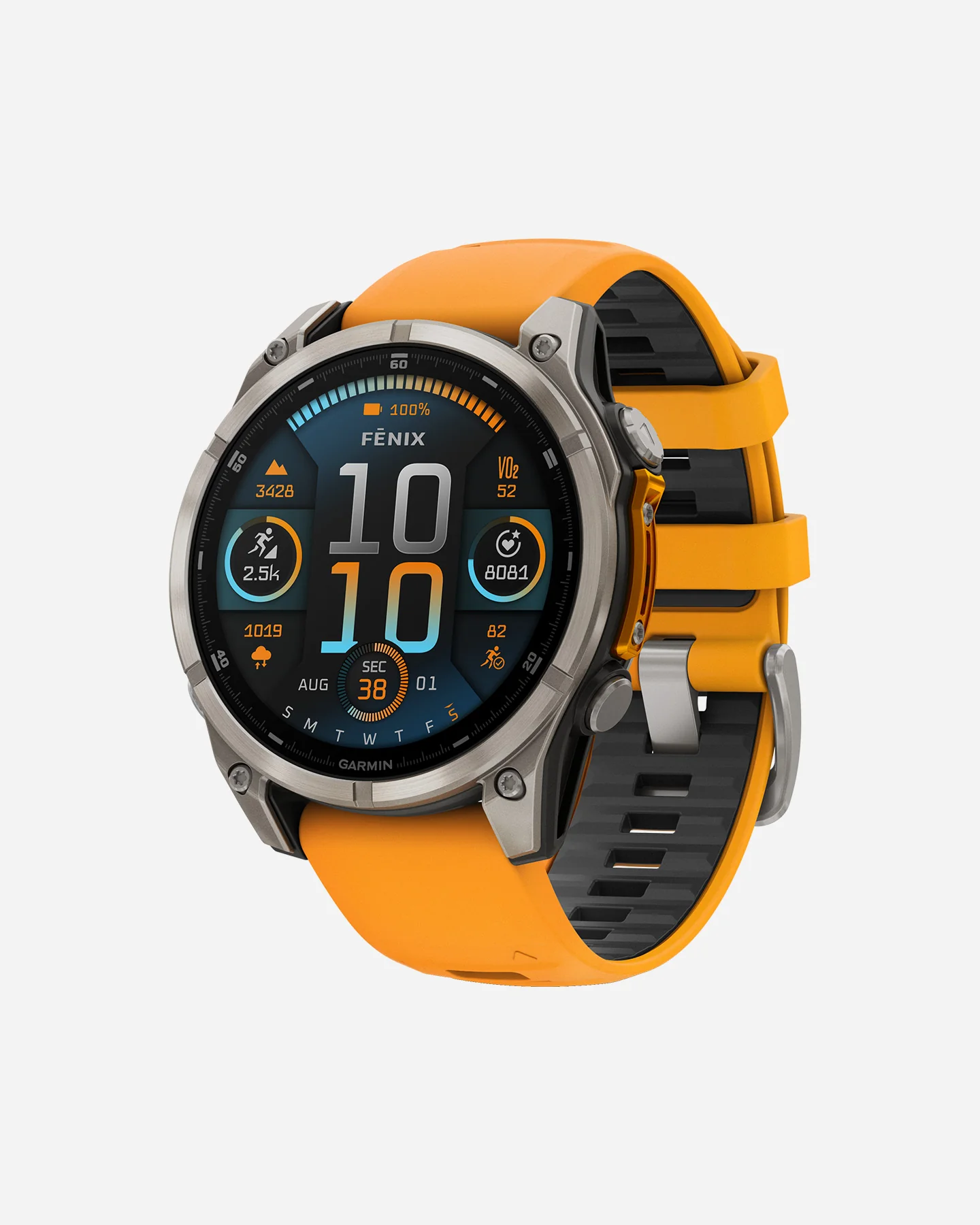 OROLOGIO MULTIFUNZIONE GARMIN FENIX 8 AMOLED 47MM SAPPHIRE - Image 3