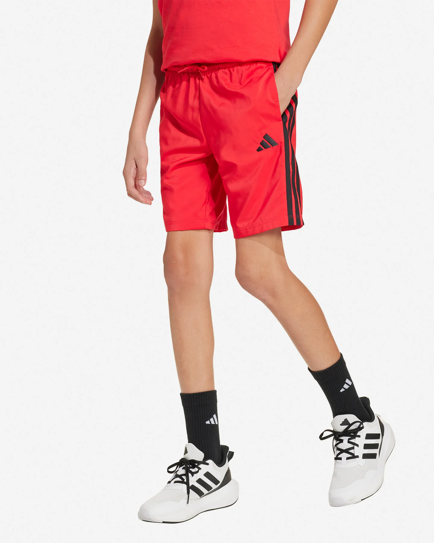 PANTALONCINI ADIDAS LIGHT 3STRIPES JR - Image 2