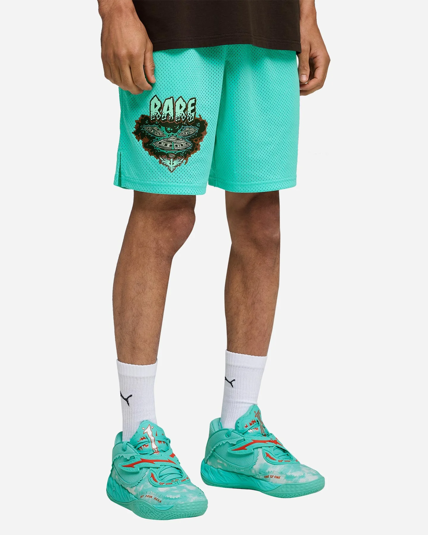 PANTALONCINI BASKET PUMA MELO WORLD M - Image 3