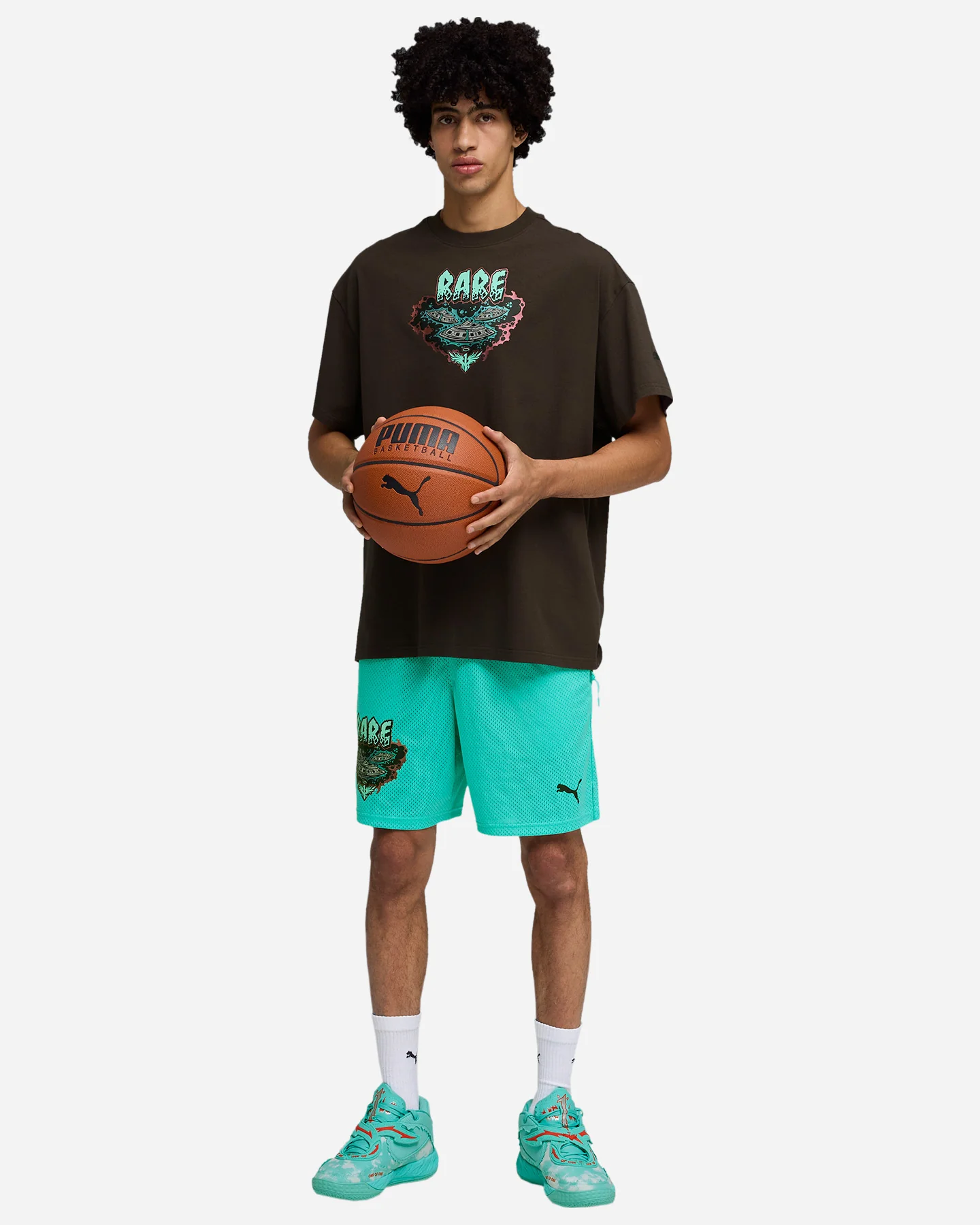 PANTALONCINI BASKET PUMA MELO WORLD M - Image 5