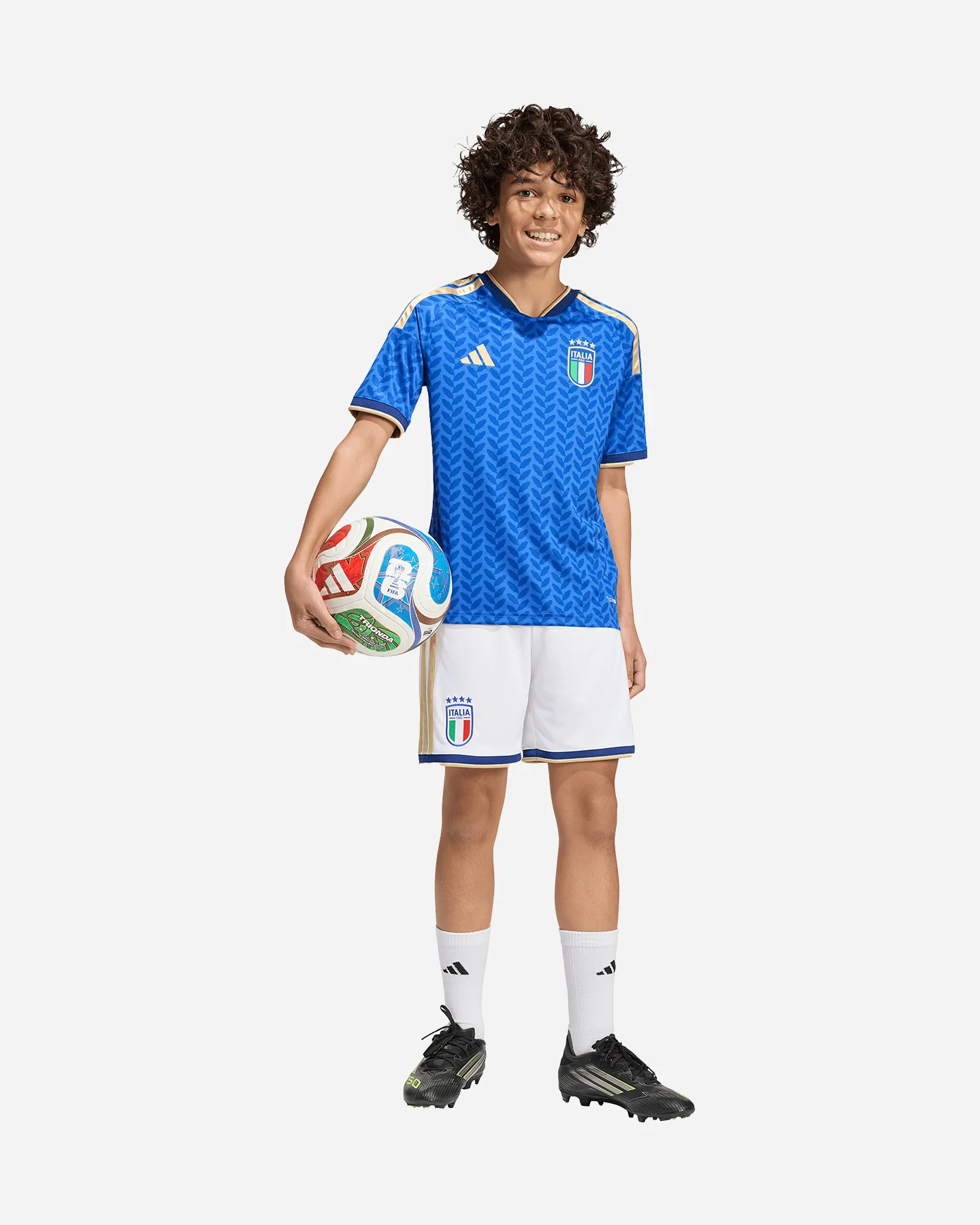 PANTALONCINI CALCIO UFFICIALI ADIDAS ITALIA FIGC HOME 26 JR - Image 4