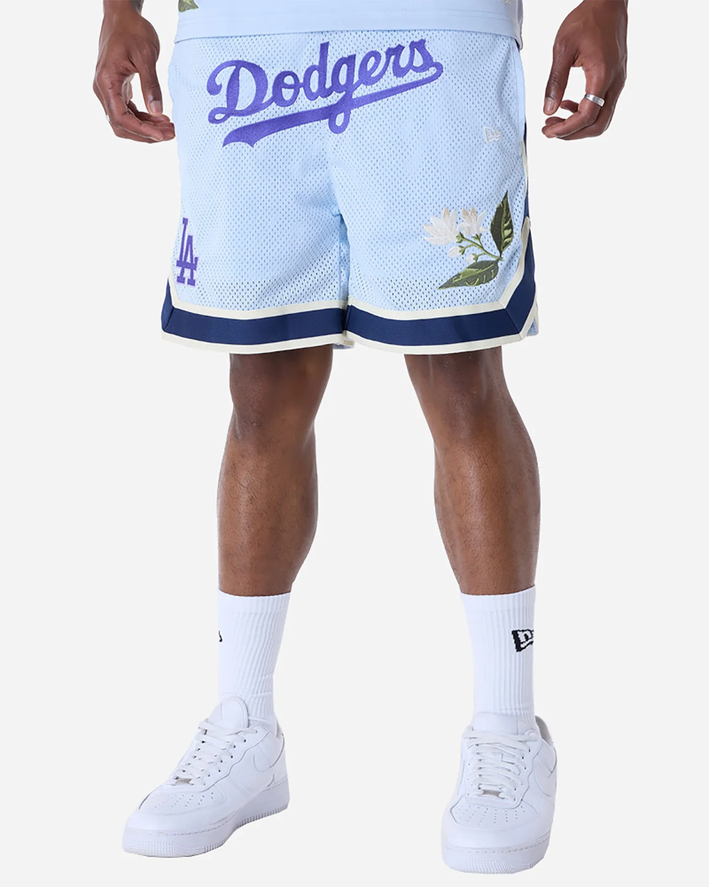 PANTALONCINI NEW ERA MLB FLORAL LC OS LA DODGERS M