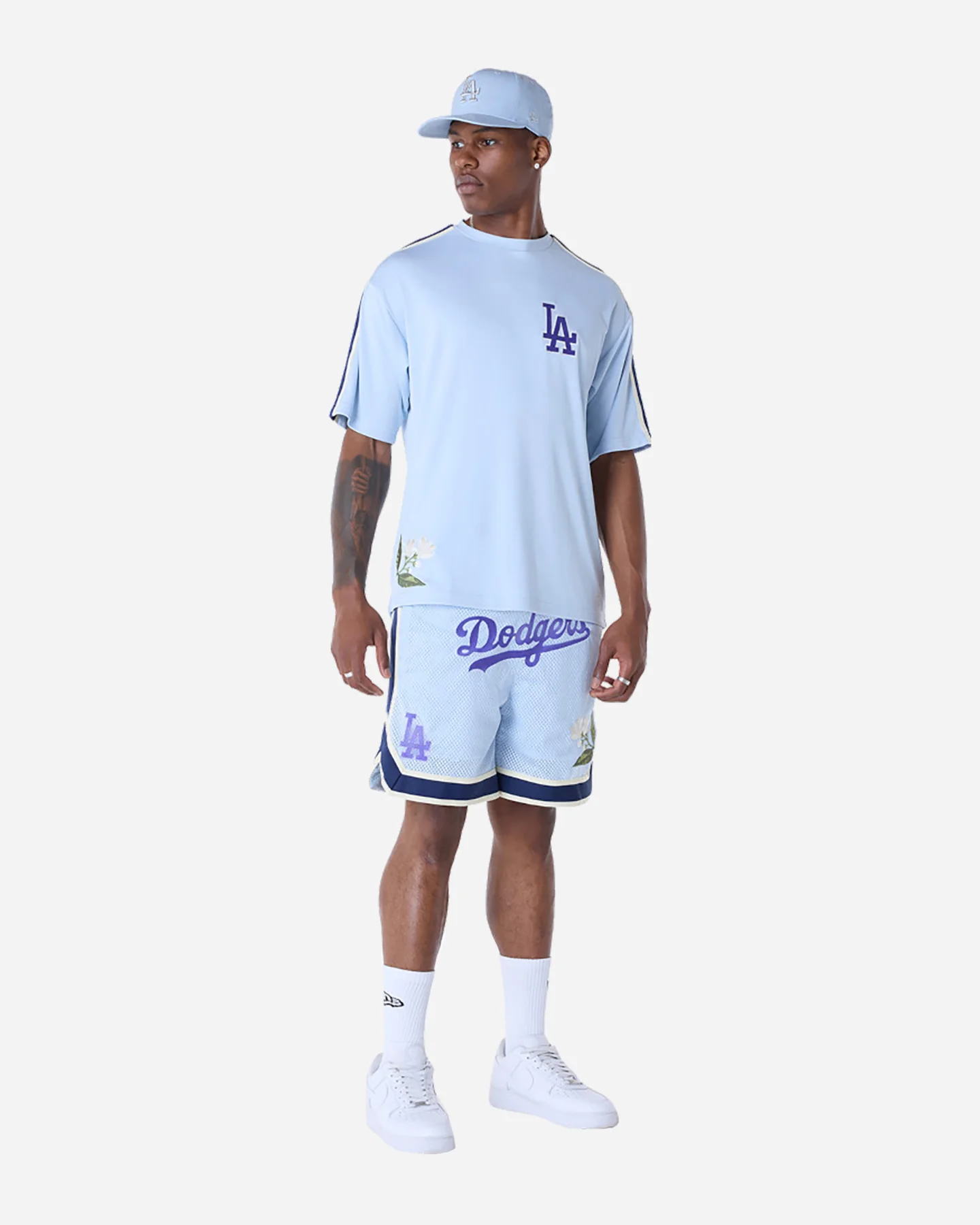 PANTALONCINI NEW ERA MLB FLORAL LC OS LA DODGERS M - Image 3