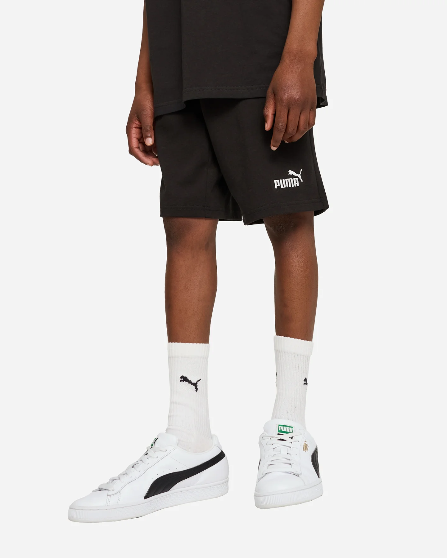 PANTALONCINI PUMA ESSENTIALS LOGO JR - Image 3