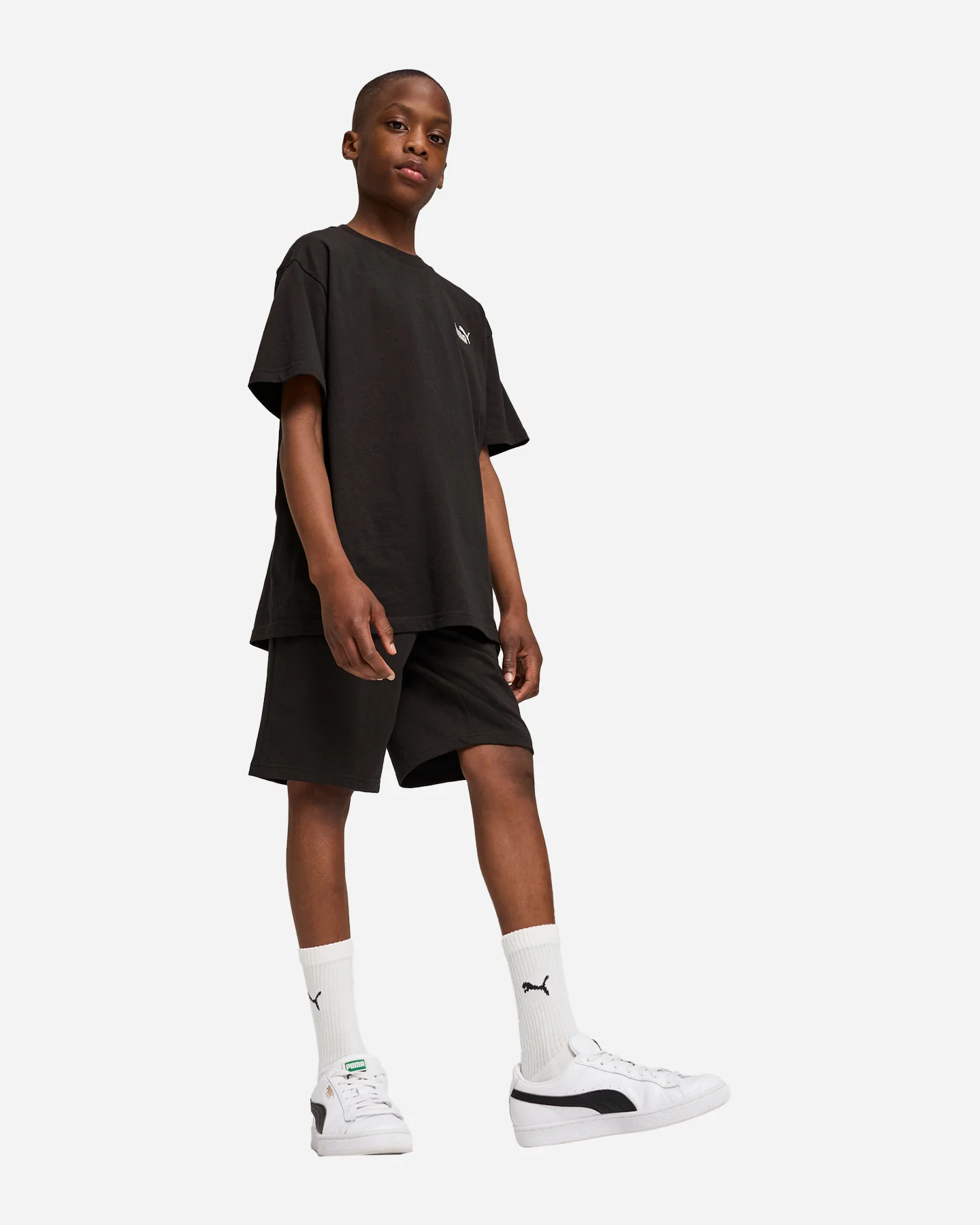 PANTALONCINI PUMA ESSENTIALS LOGO JR - Image 5
