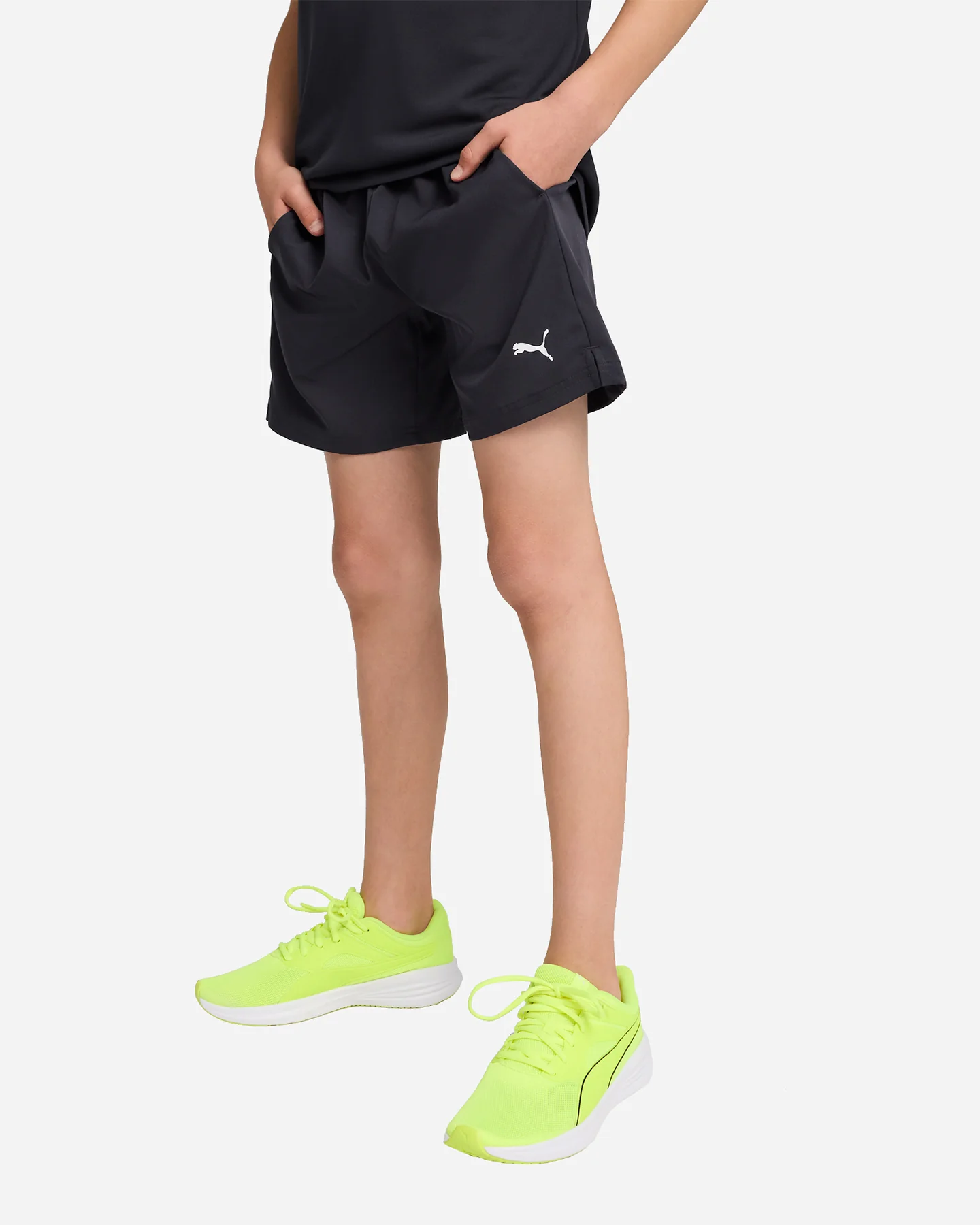 PANTALONCINI PUMA TAD ESSENTIALS JR - Image 3