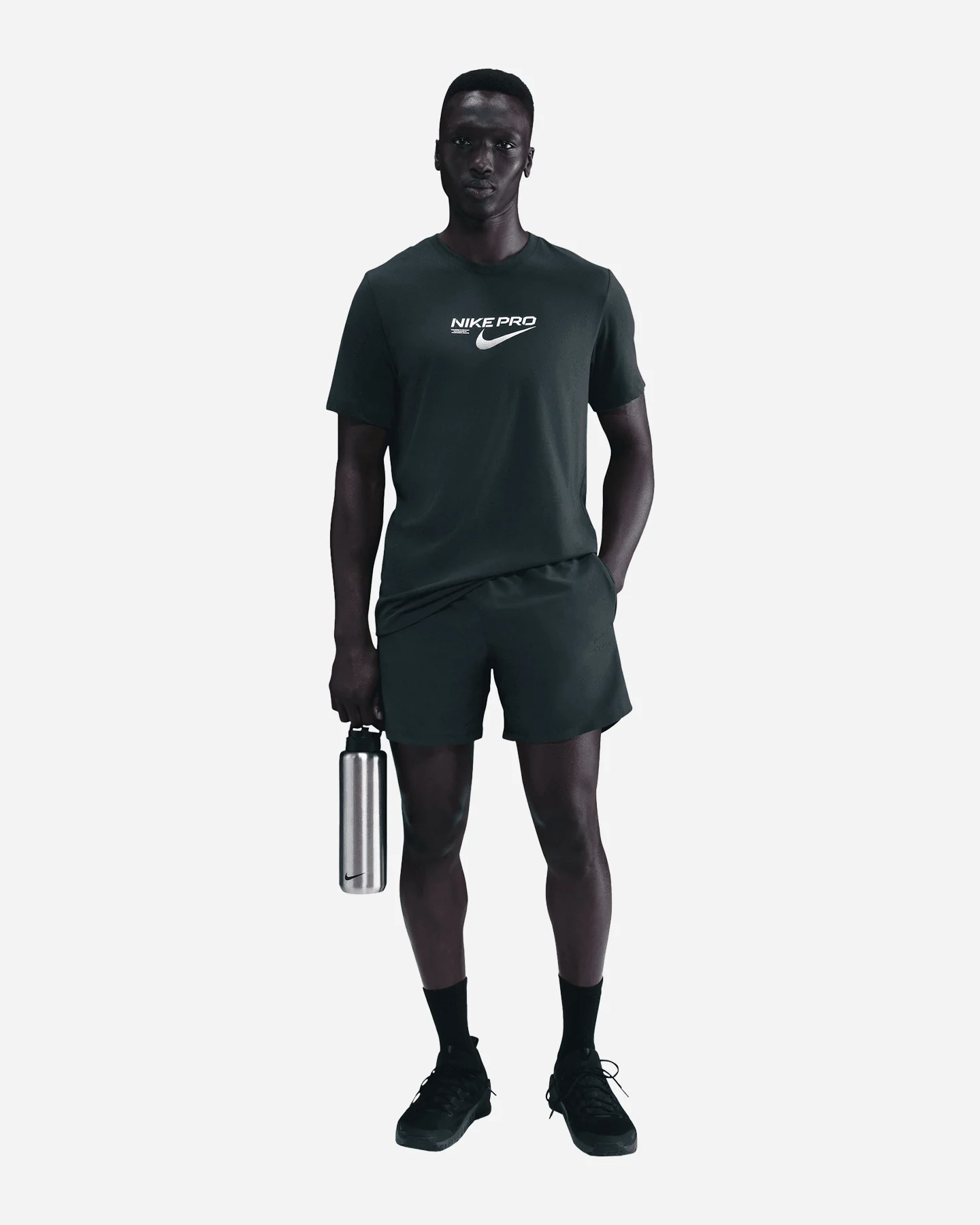 PANTALONE TRAINING NIKE DRI FIT NK PRO 6IN M - Image 2