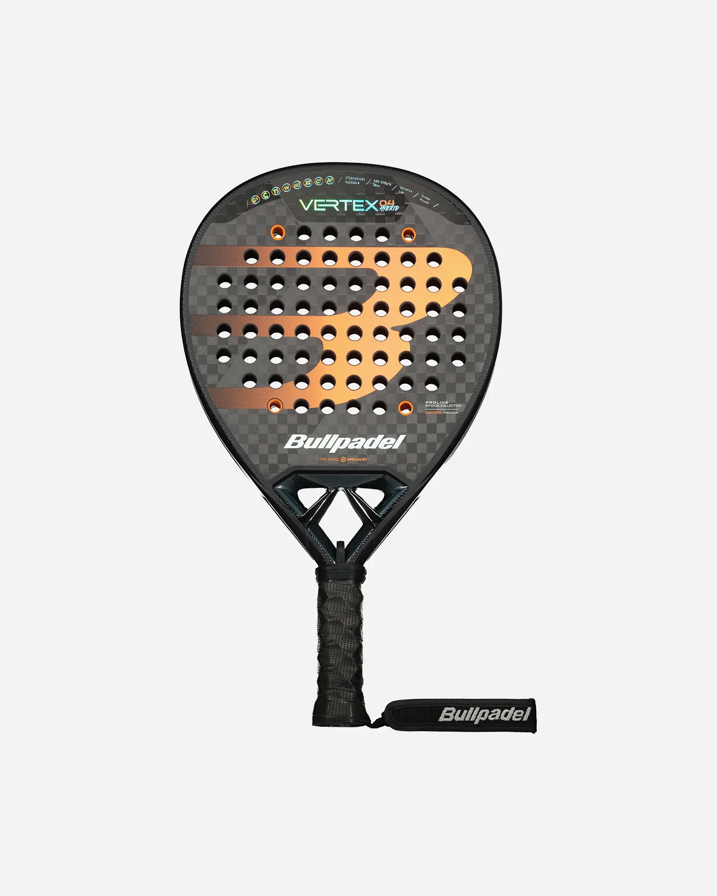 RACCHETTA PADEL PERFORMANCE BULLPADEL VERTEX 04 HYBRID 25