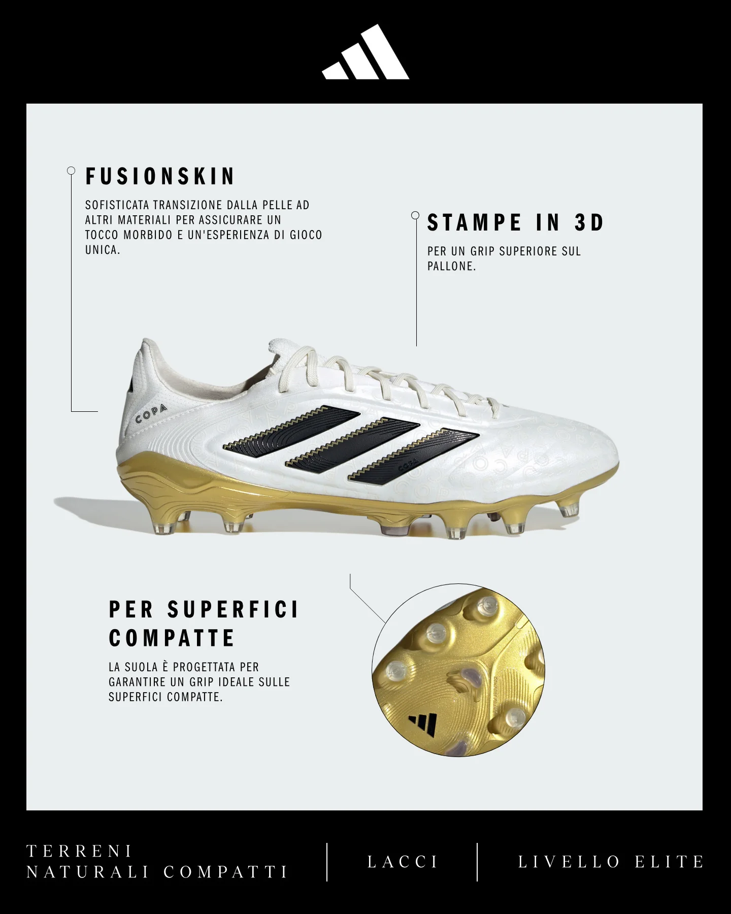 SCARPE CALCIO ADIDAS COPA PURE III ELITE FG M - Image 7