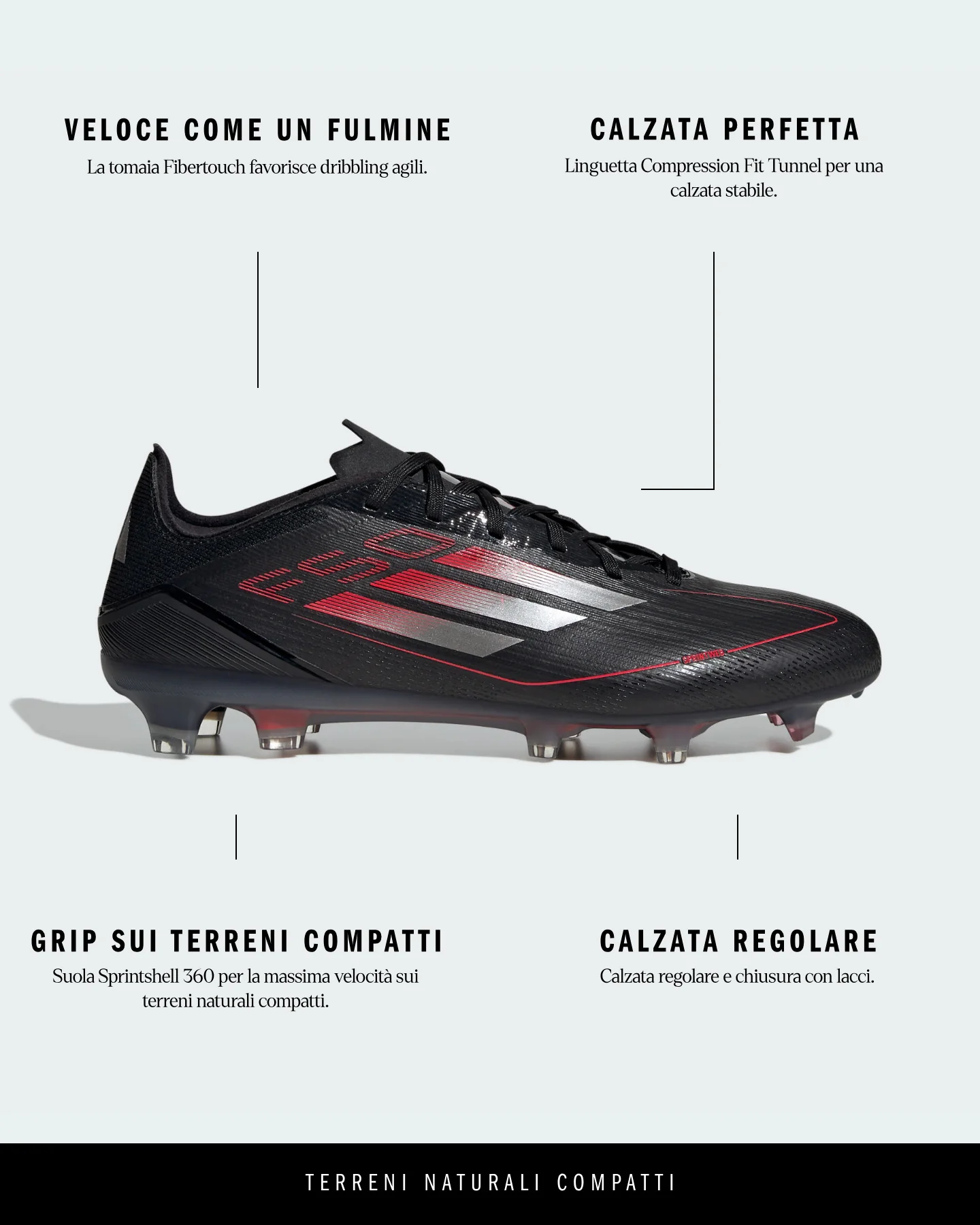 SCARPE CALCIO ADIDAS F50 PRO FG M - Image 7