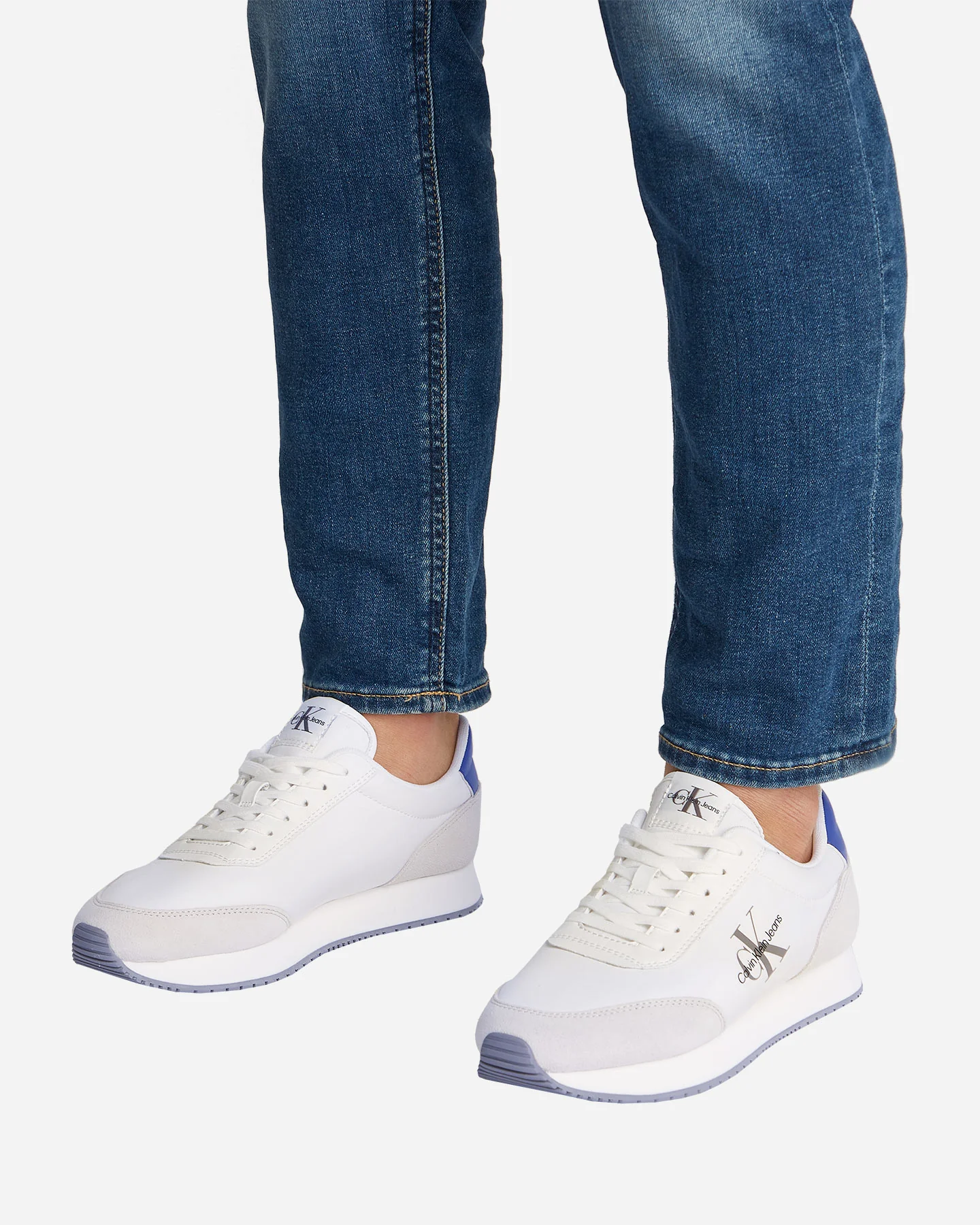 SCARPE SNEAKERS CALVIN KLEIN JEANS RETRO RUNNER LOW M - Image 4