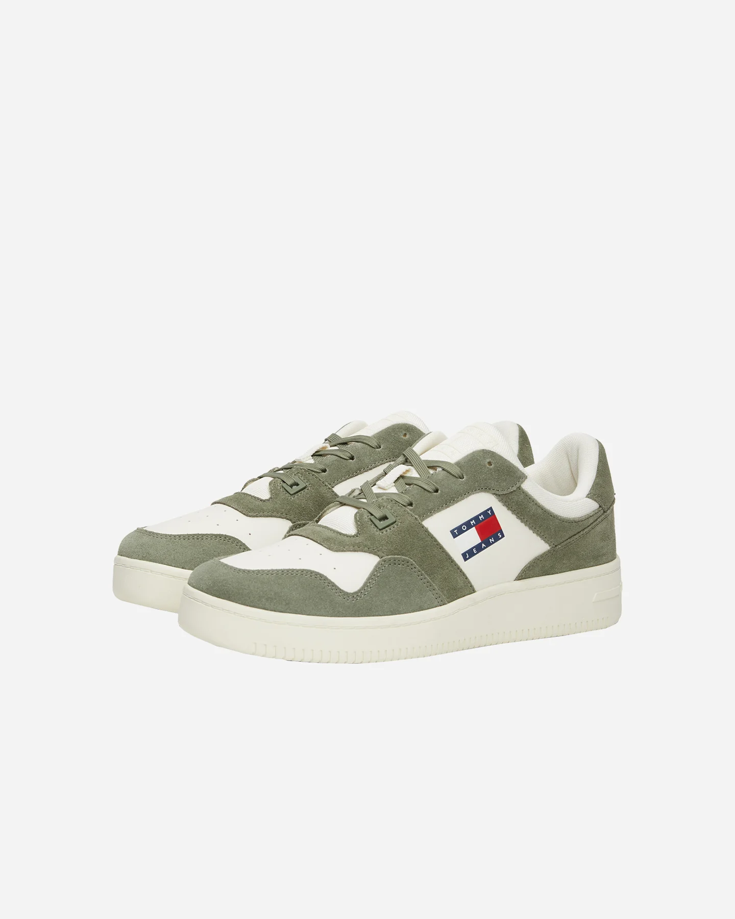 SCARPE SNEAKERS TOMMY HILFIGER BASKET LEATHER M - Image 2