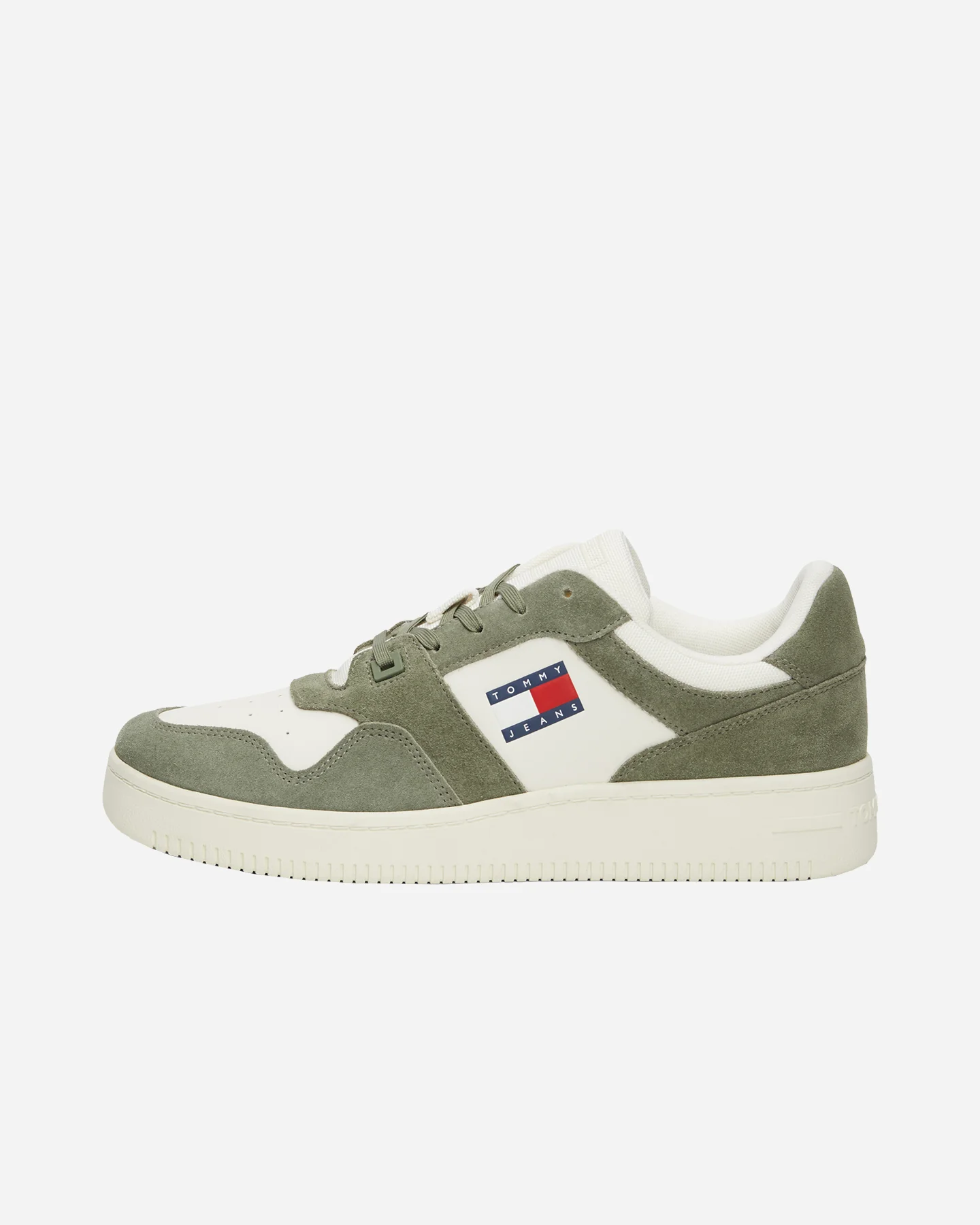SCARPE SNEAKERS TOMMY HILFIGER BASKET LEATHER M - Image 5