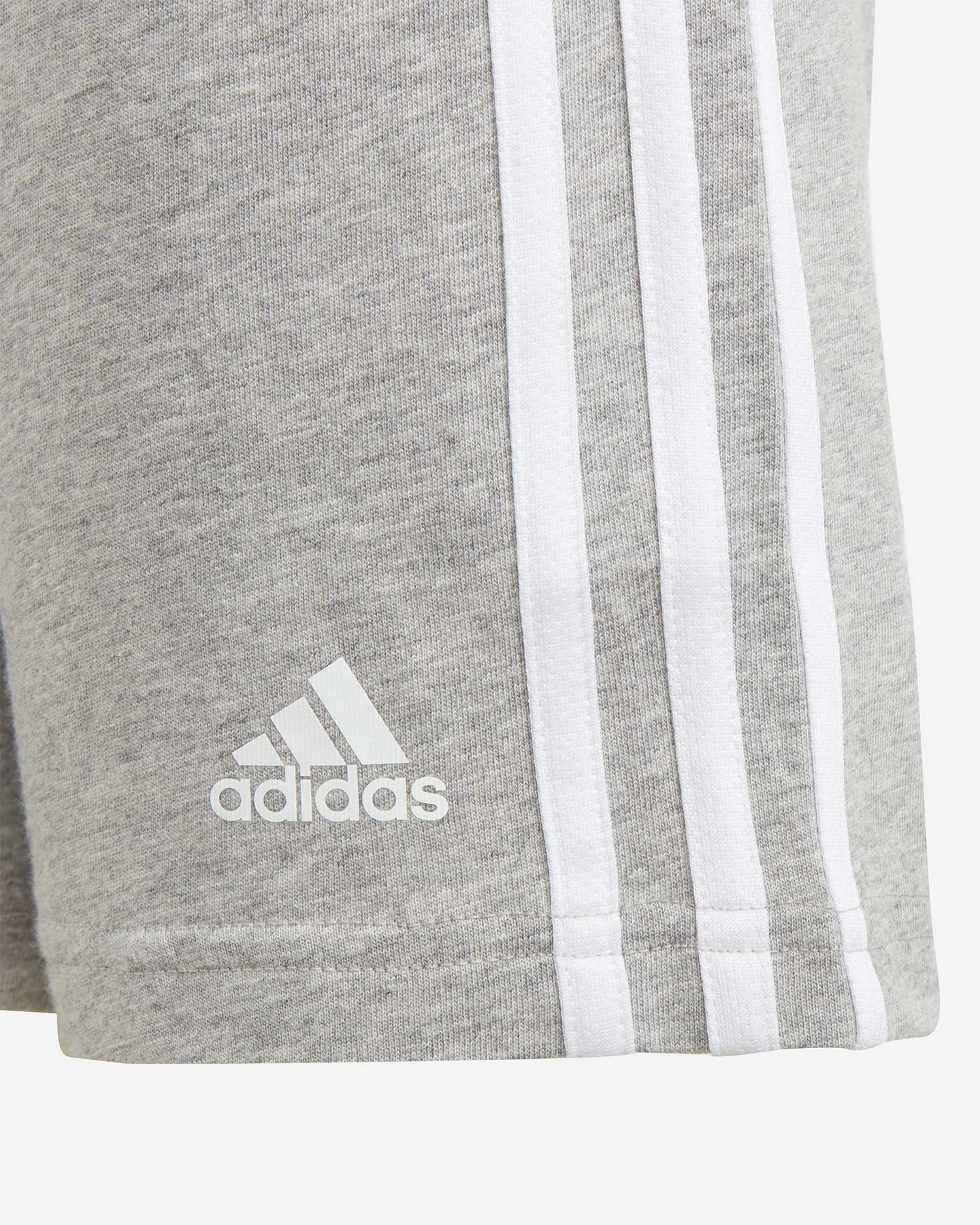 SET ADIDAS KIDS B 3S TEE+SHORT RED+GREY - Image 102