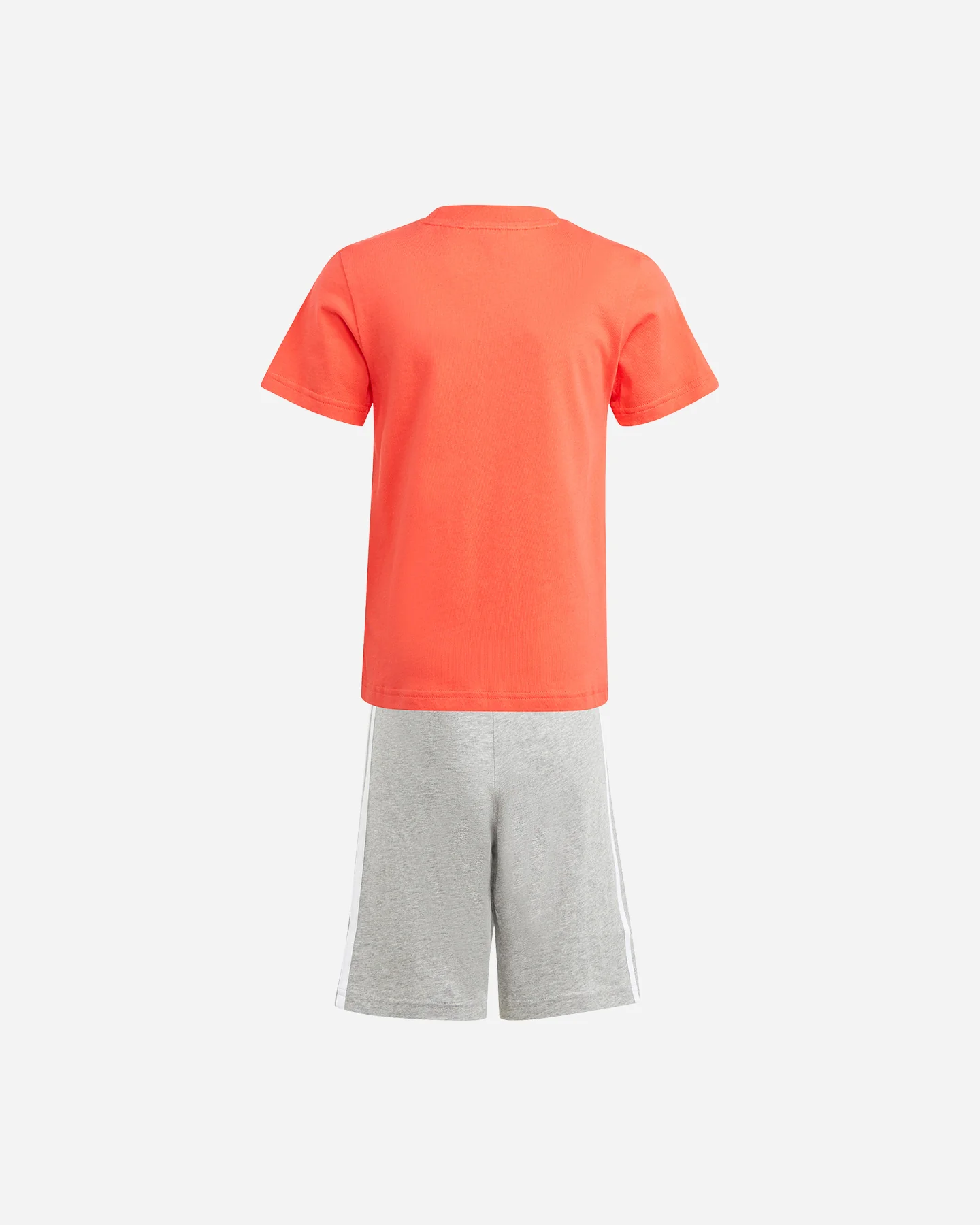 SET ADIDAS KIDS B 3S TEE+SHORT RED+GREY - Image 74