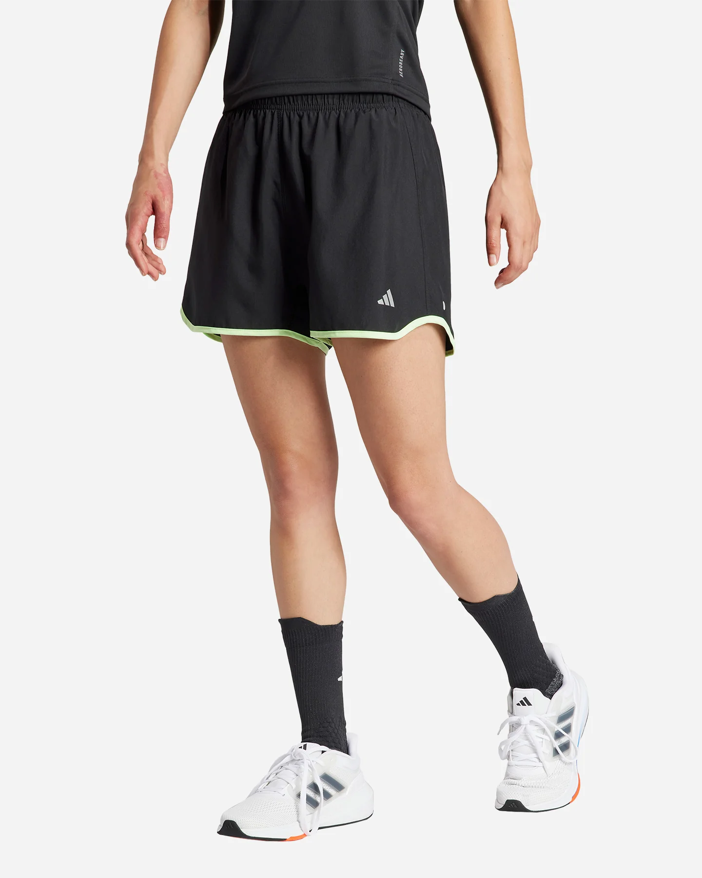 SHORT ADIDAS W RUN IT NERO - Image 2
