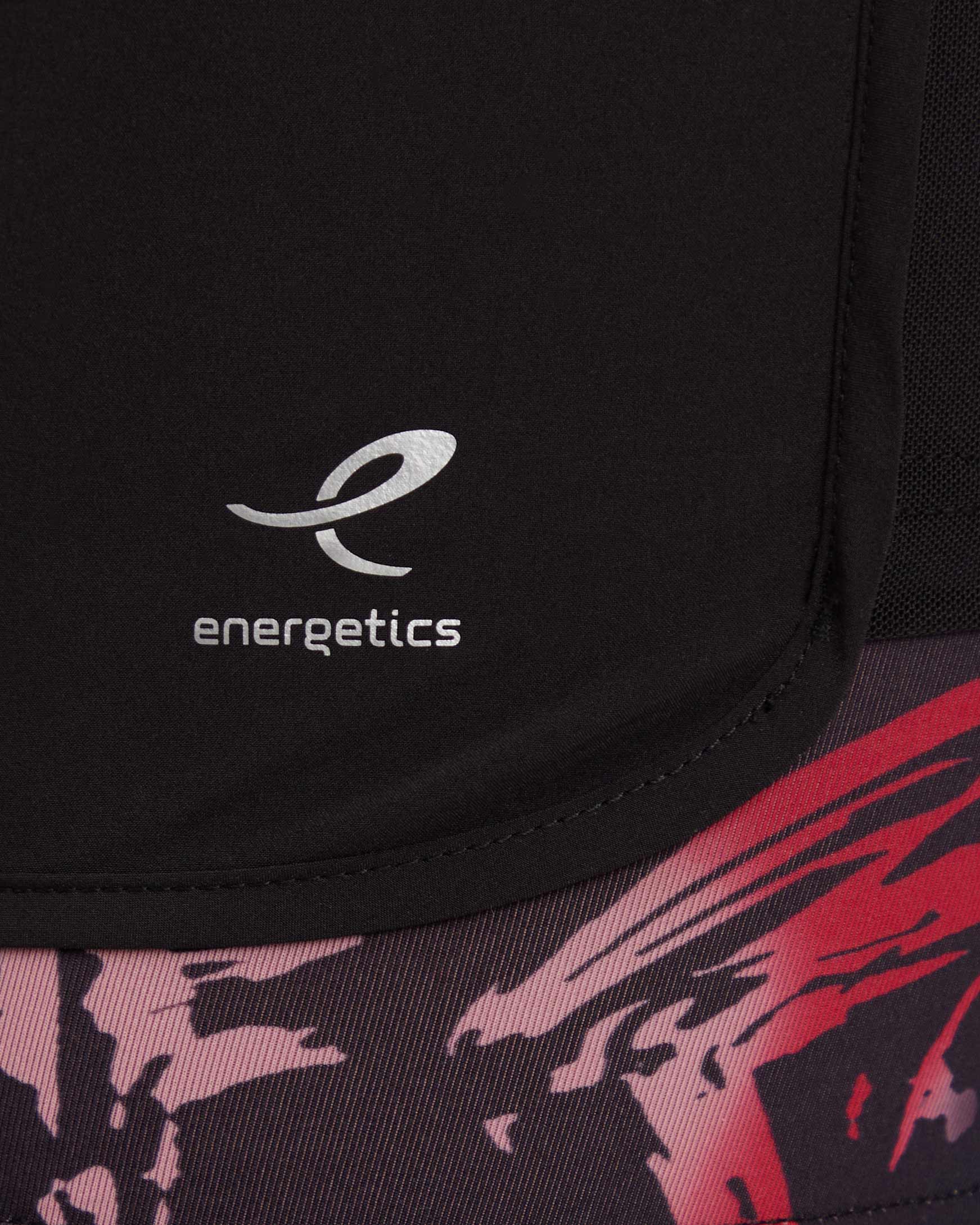 SHORT ENERGETICS W POLY + WOVEN 2 IN 1 NERO/AOP RO - Image 5