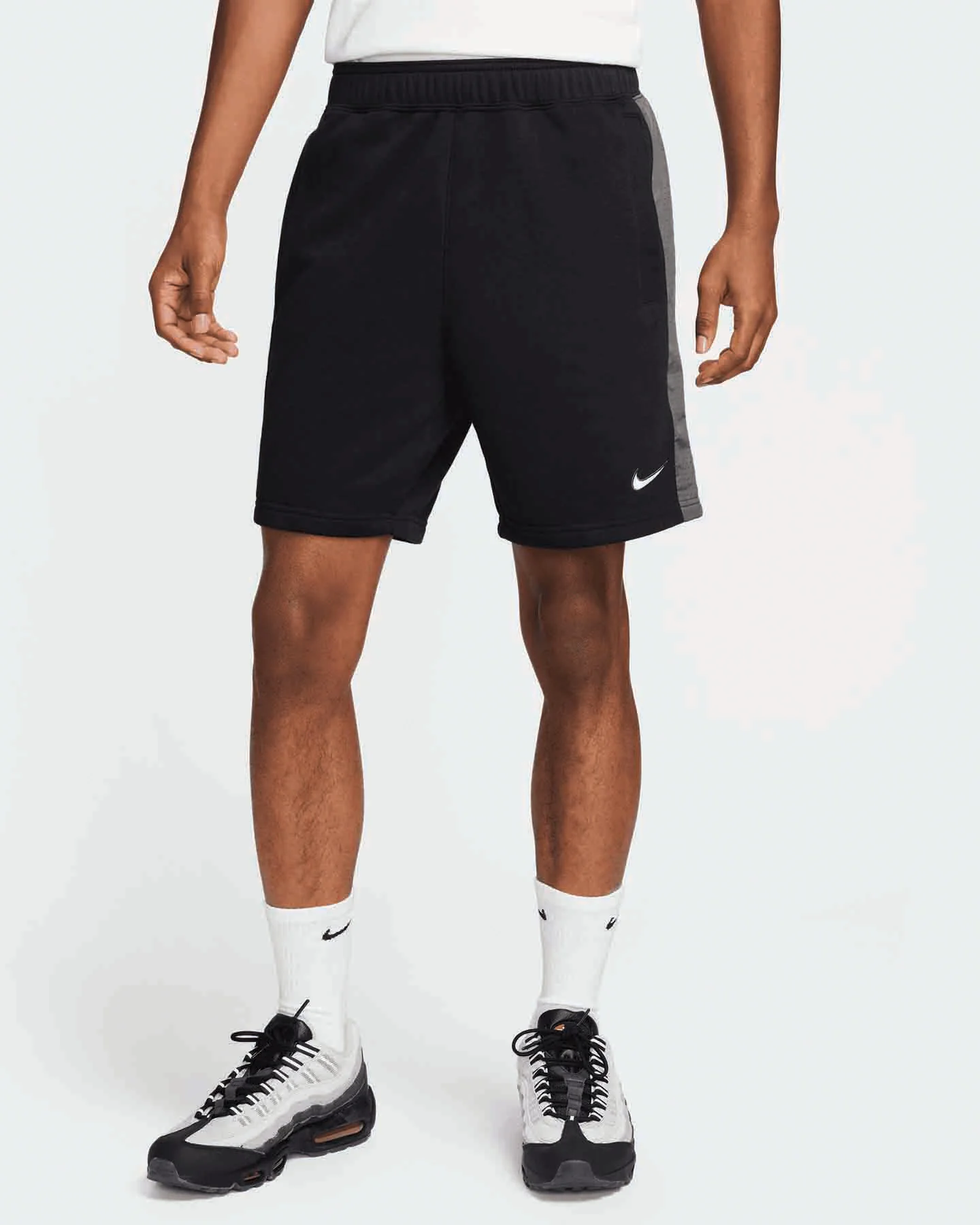 SHORT NIKE SMALL LOGO FNG NERO - Image 175