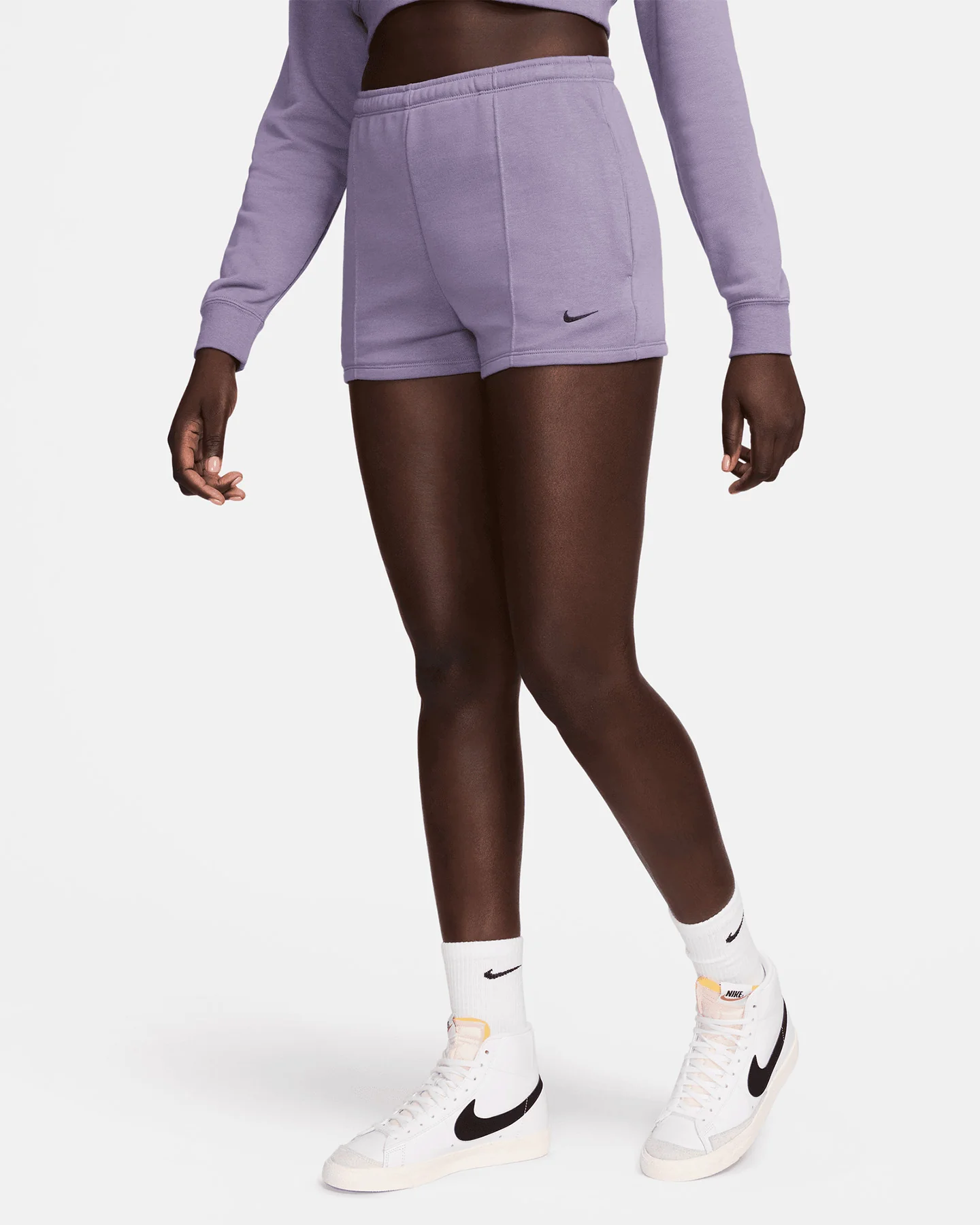 SHORT NIKE W JERS 2IN VIOLA - Image 61