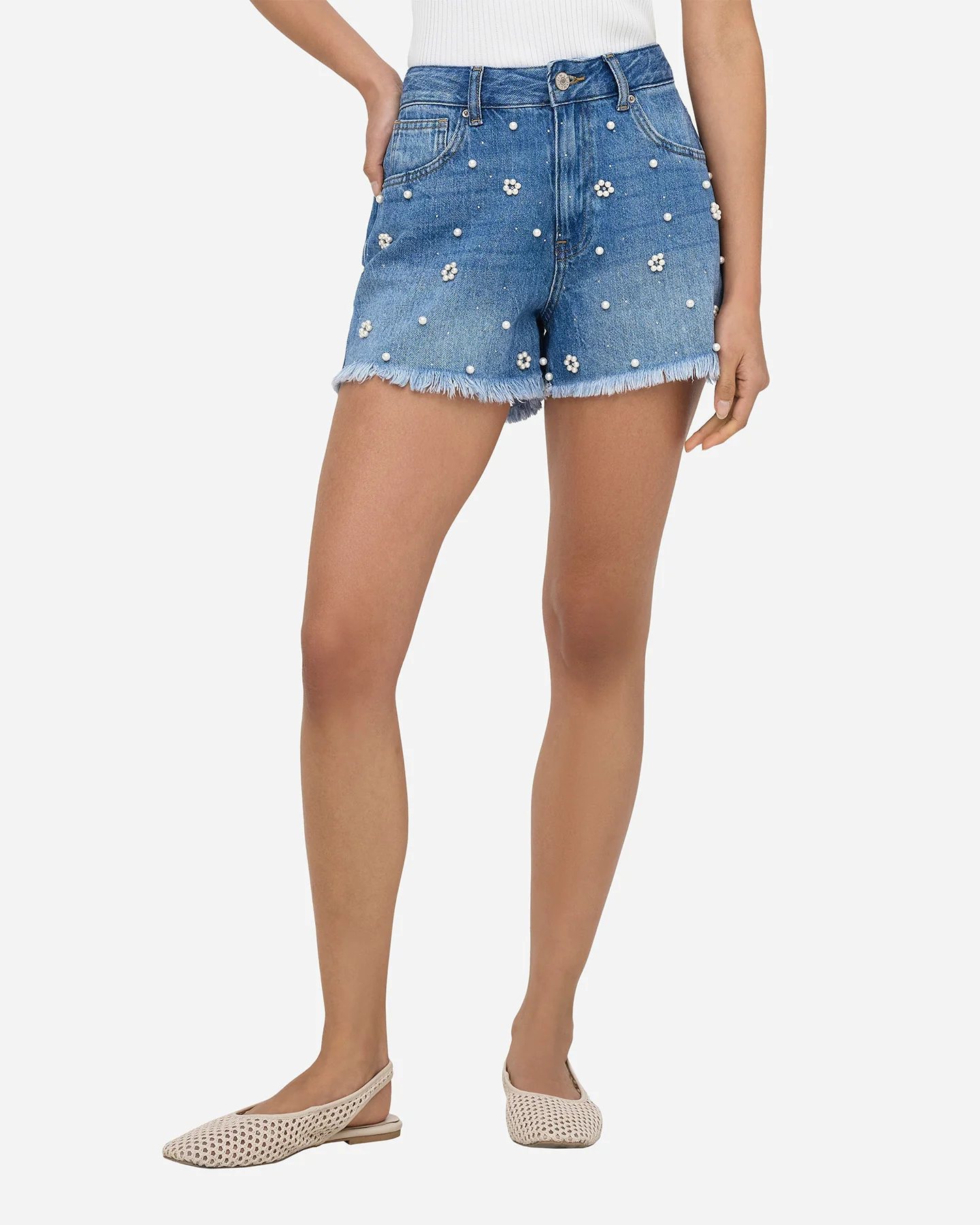 SHORT ONLY ZUMA PERLE E STRASS W - Image 3