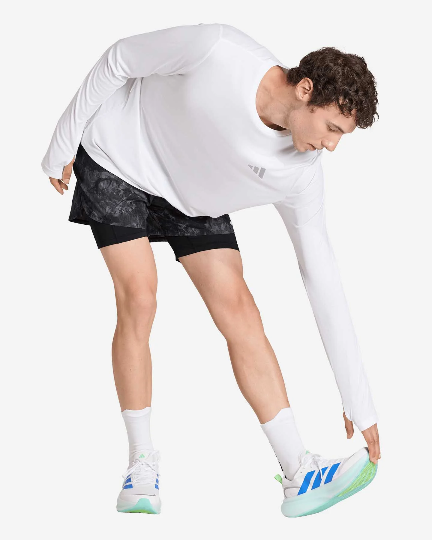 SHORT RUNNING ADIDAS ADI365 2IN1 M - Image 4